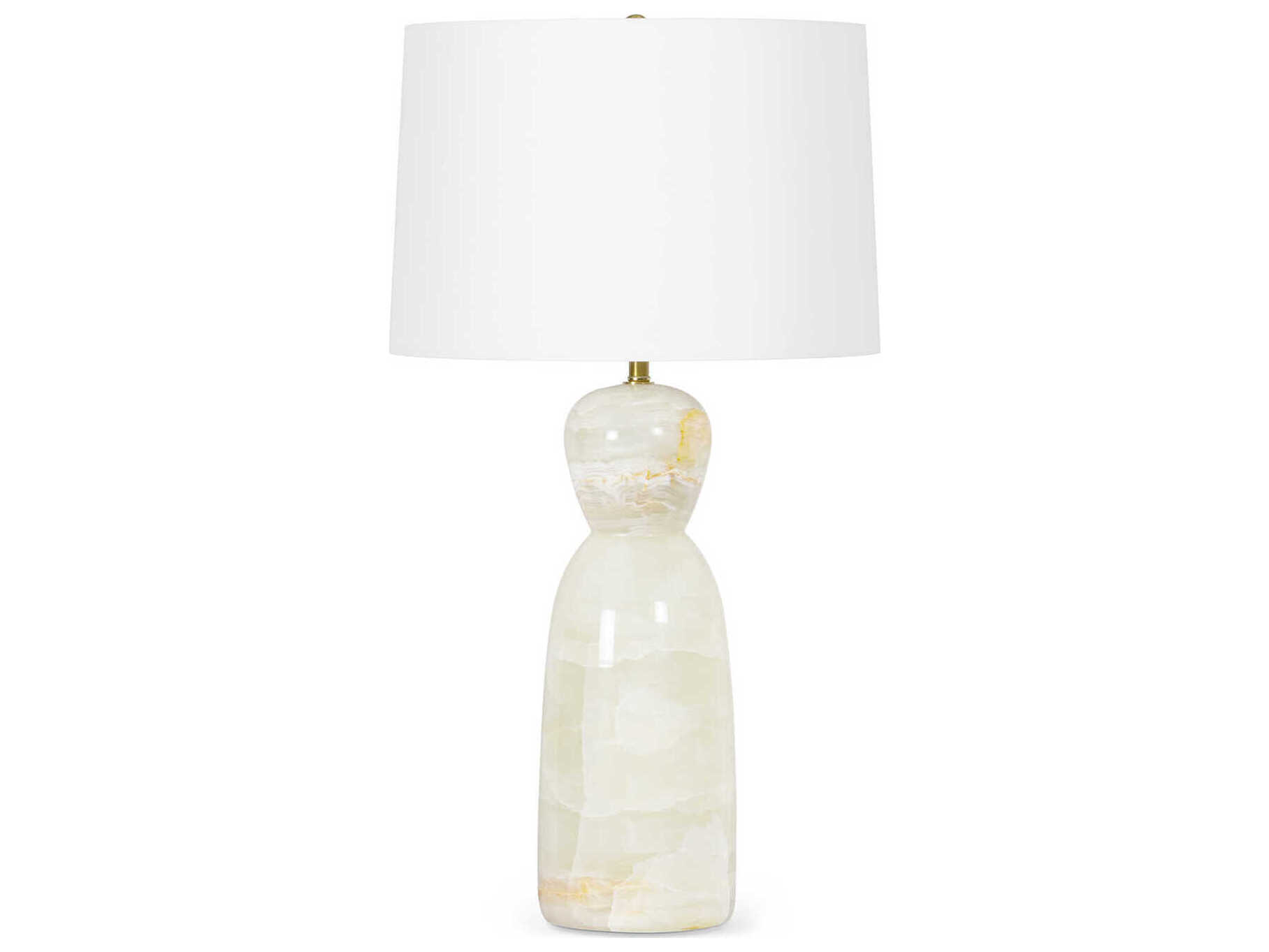 Regina Andrew Indie Natural Stone Brass Buffet Lamp
