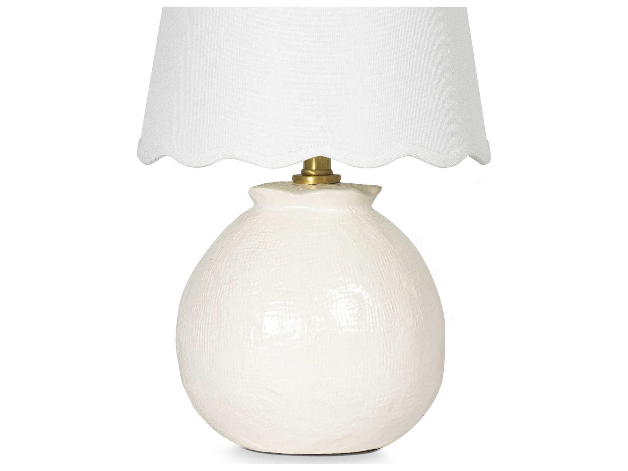 Regina Andrew Amoria Ivory White Table Lamp