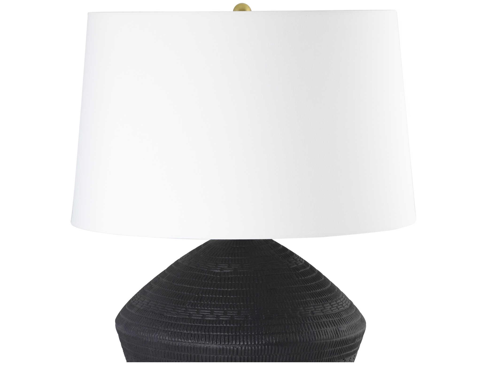 Regina Andrew Soren Black Buffet Lamp