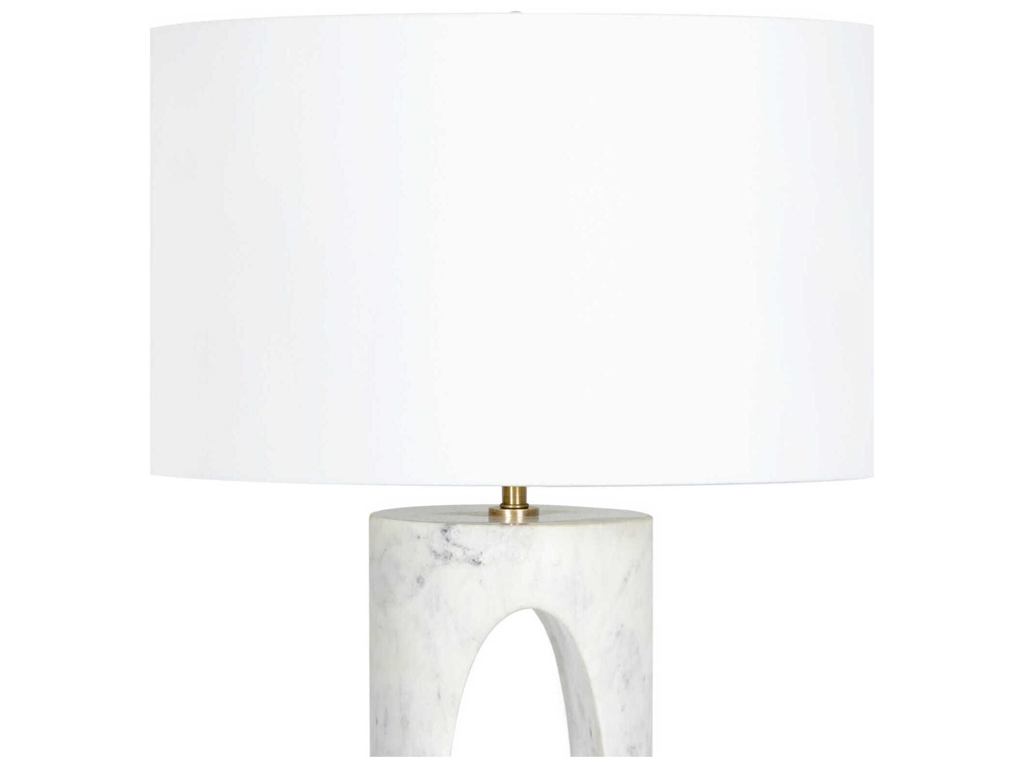 Regina Andrew Portia White Buffet Lamp