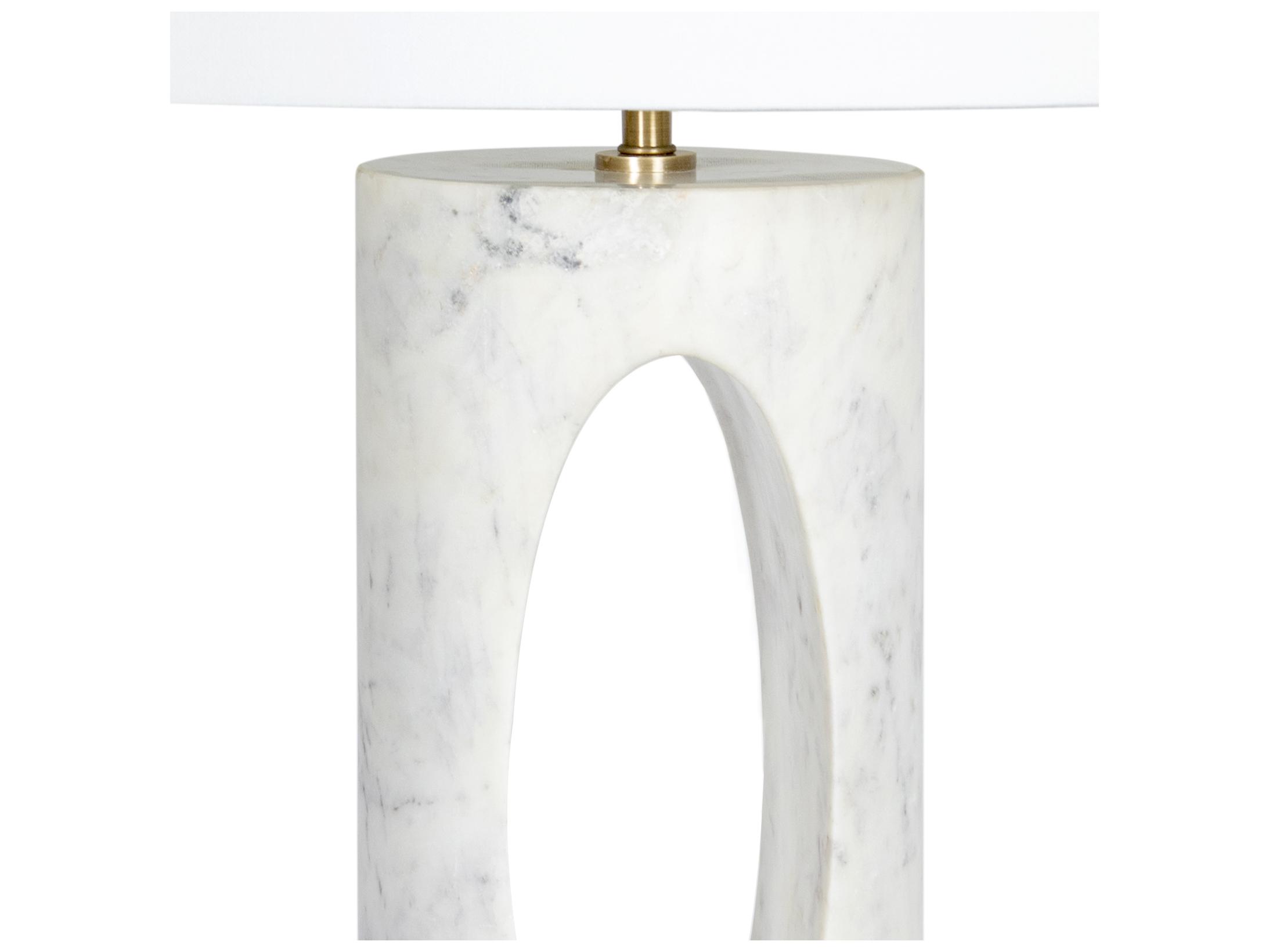 Regina Andrew Portia White Buffet Lamp