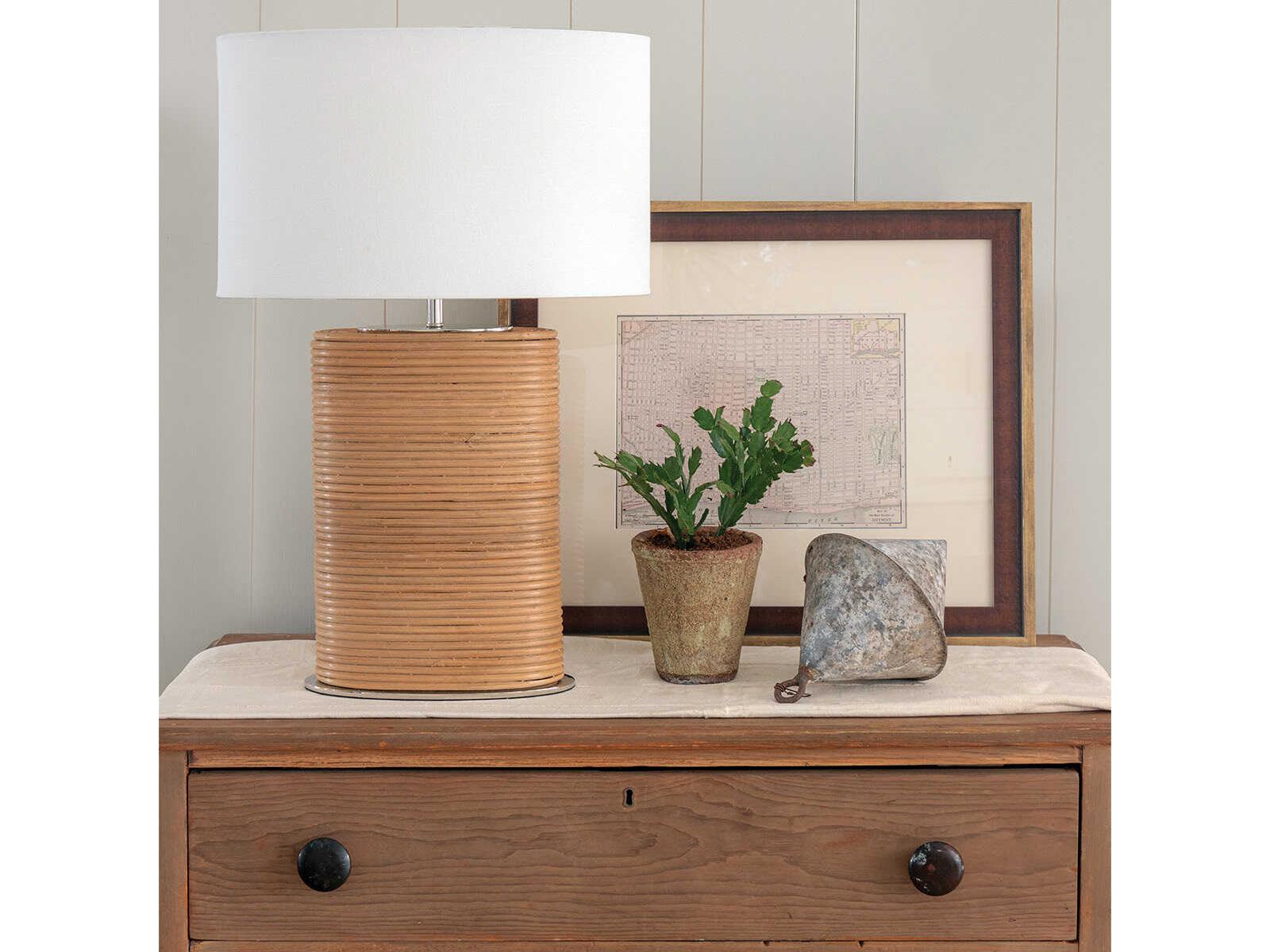 Regina Andrew Resort Natural Brown Buffet Lamp
