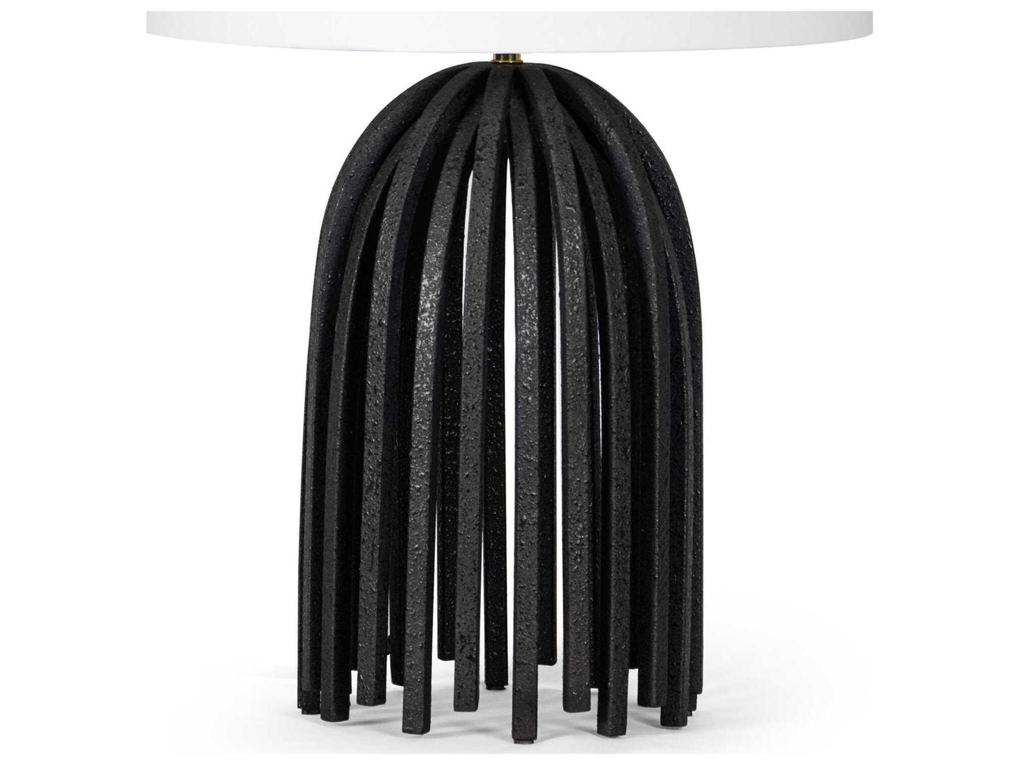 Regina Andrew Webbed Blackened Iron Buffet Lamp