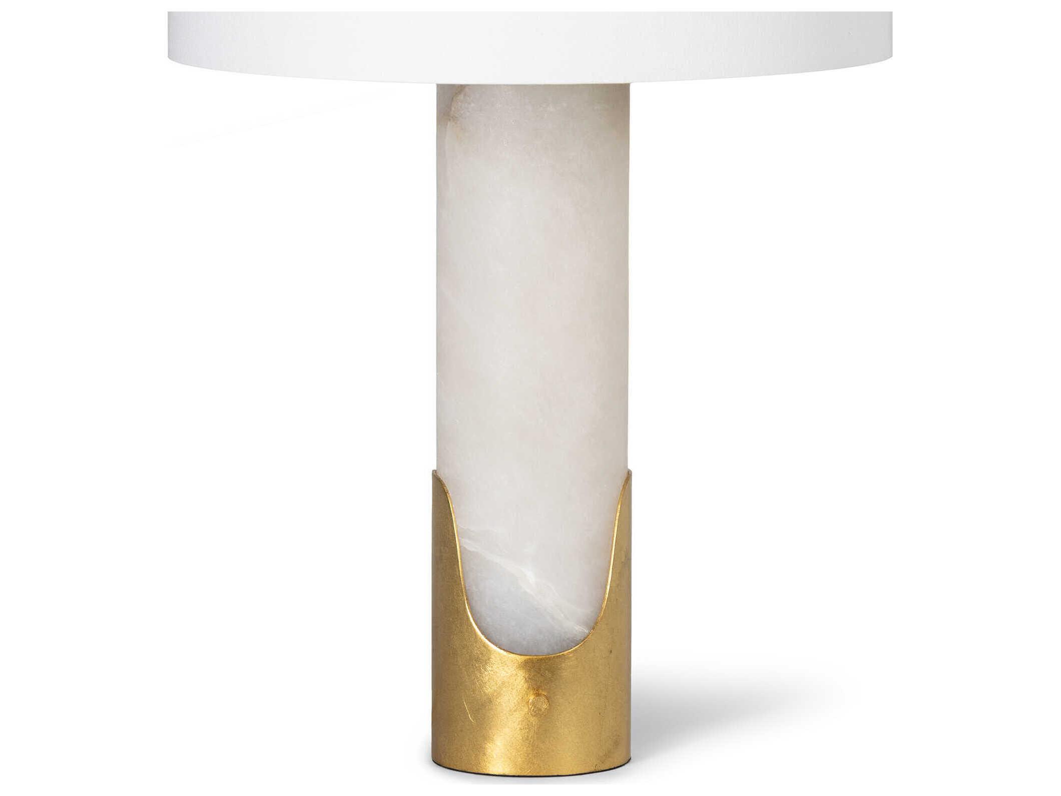 Regina Andrew Sacha Natural Stone White Table Lamp