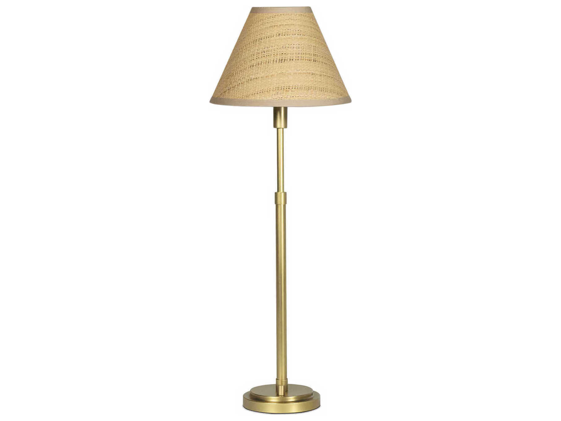 Regina Andrew Polly Natural Brass Buffet Lamp