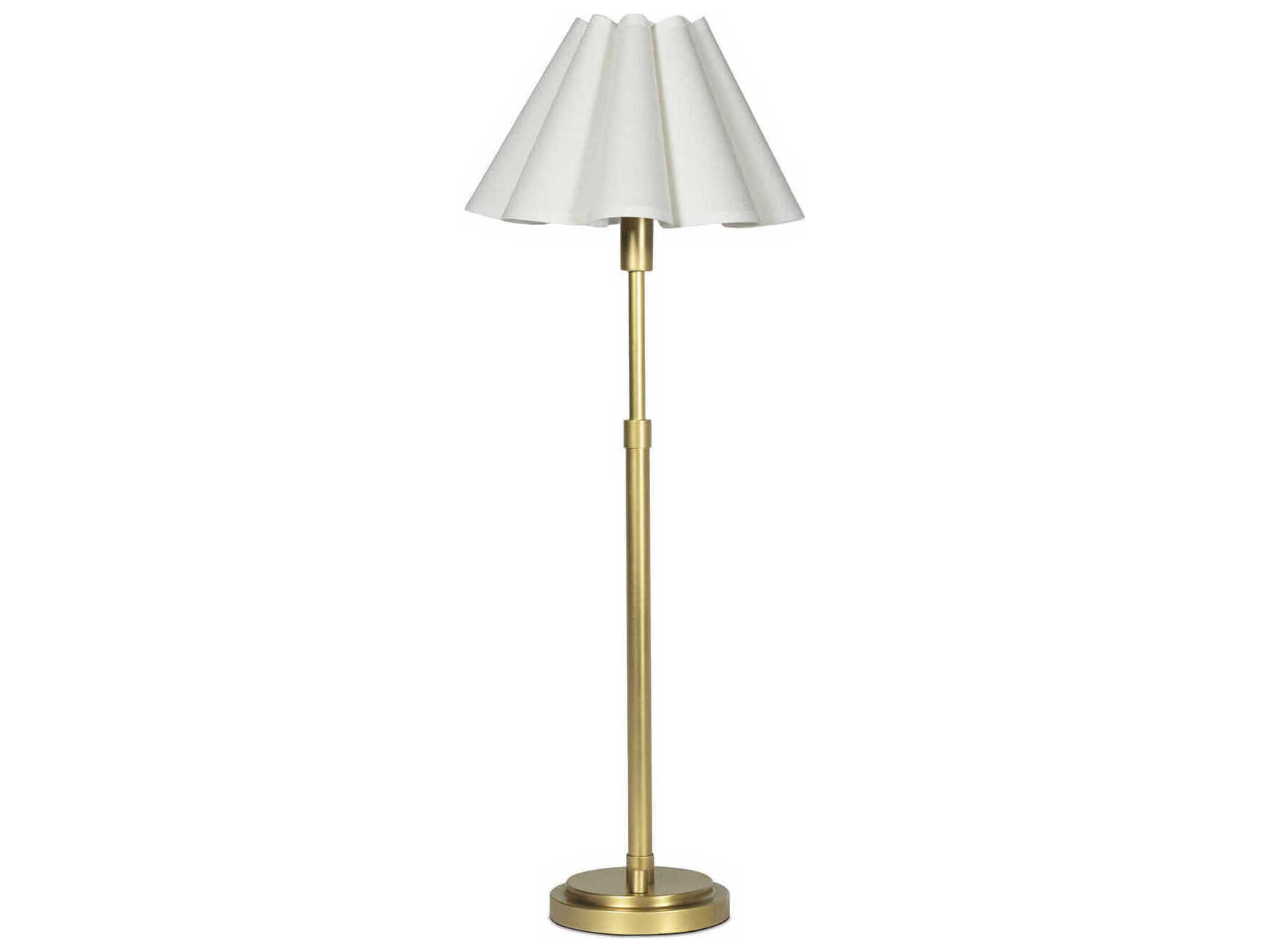 Regina Andrew Polly Natural Brass Buffet Lamp
