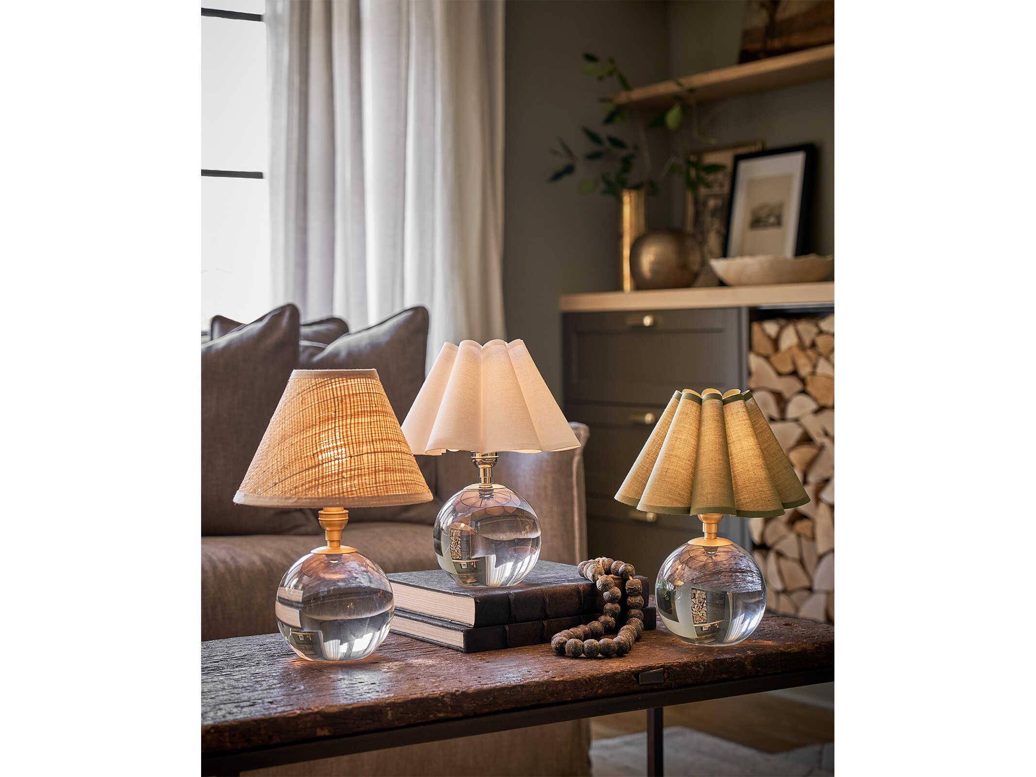 Regina Andrew Giorgio Clear Table Lamp