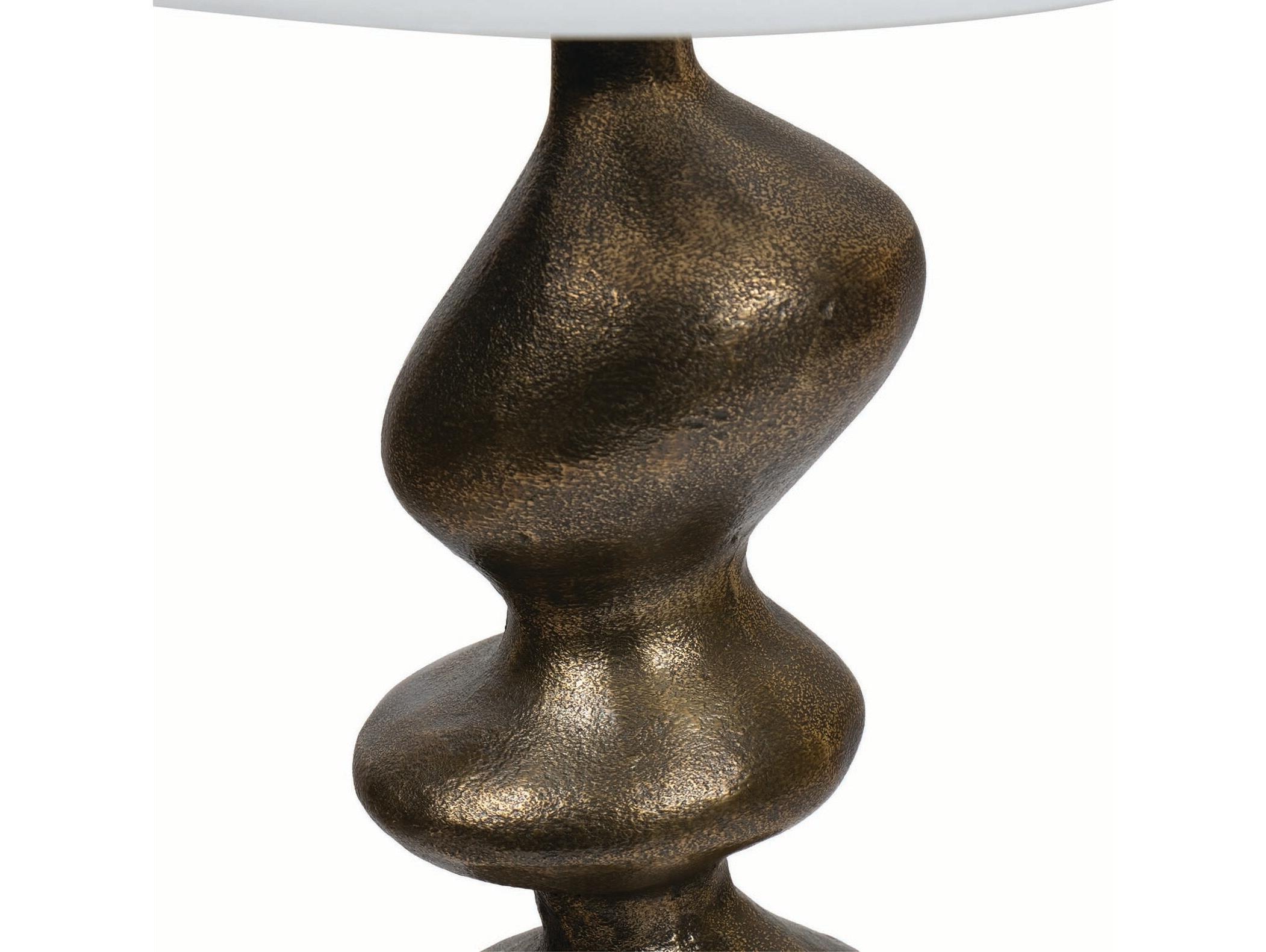 Regina Andrew Blobby Patina Brass Buffet Lamp