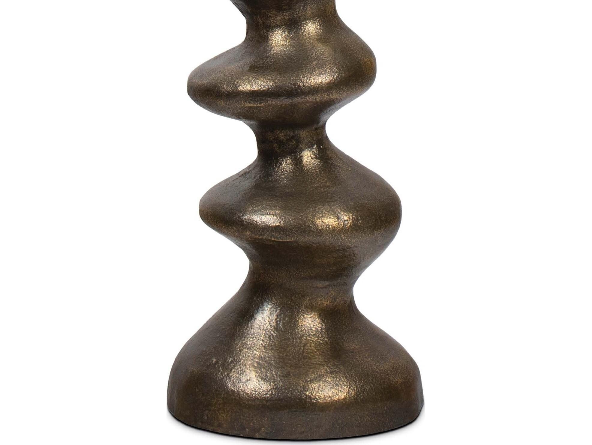 Regina Andrew Blobby Patina Brass Buffet Lamp