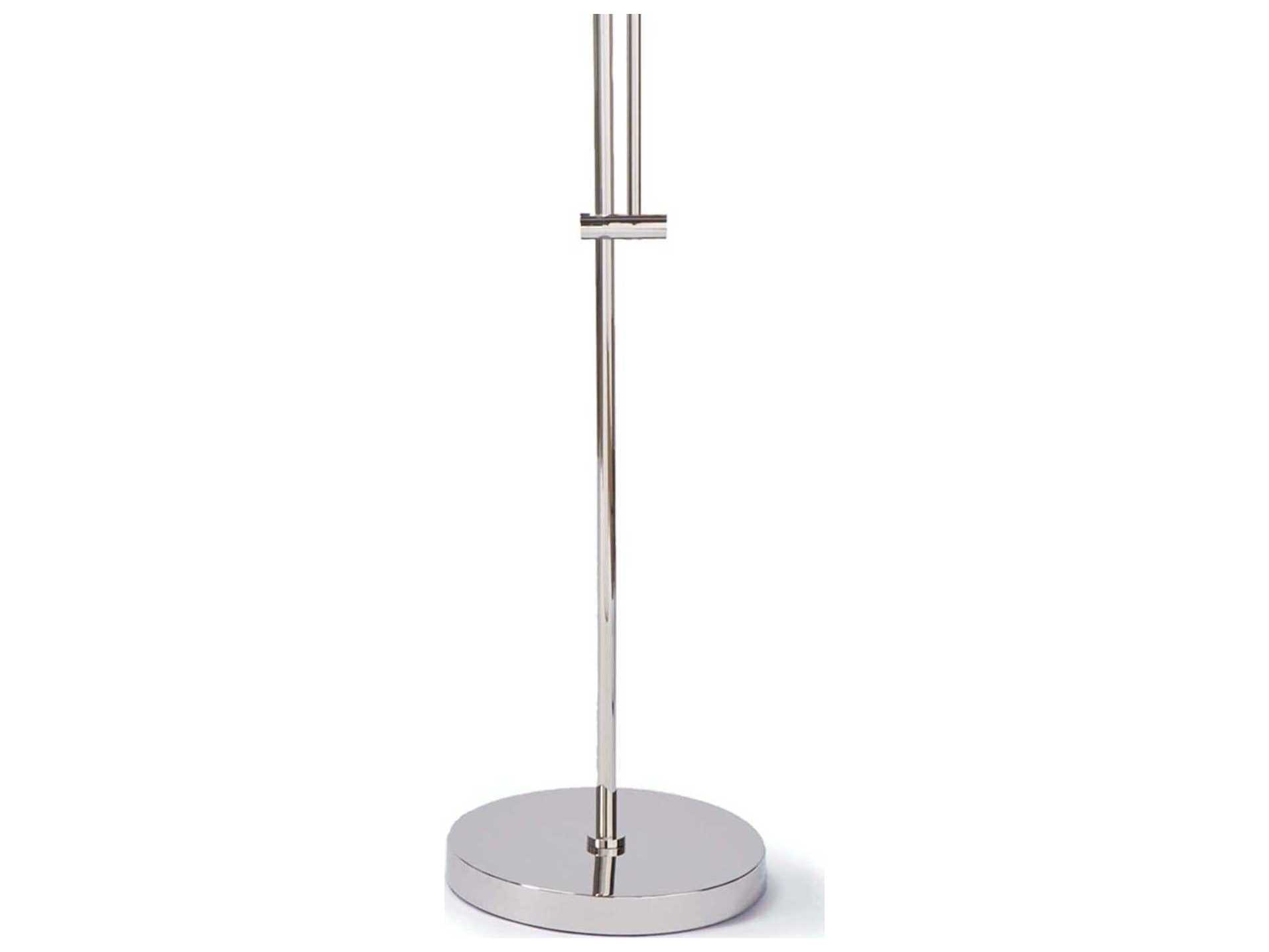 Regina Andrew Arc Polished Nickel Floor Lamp