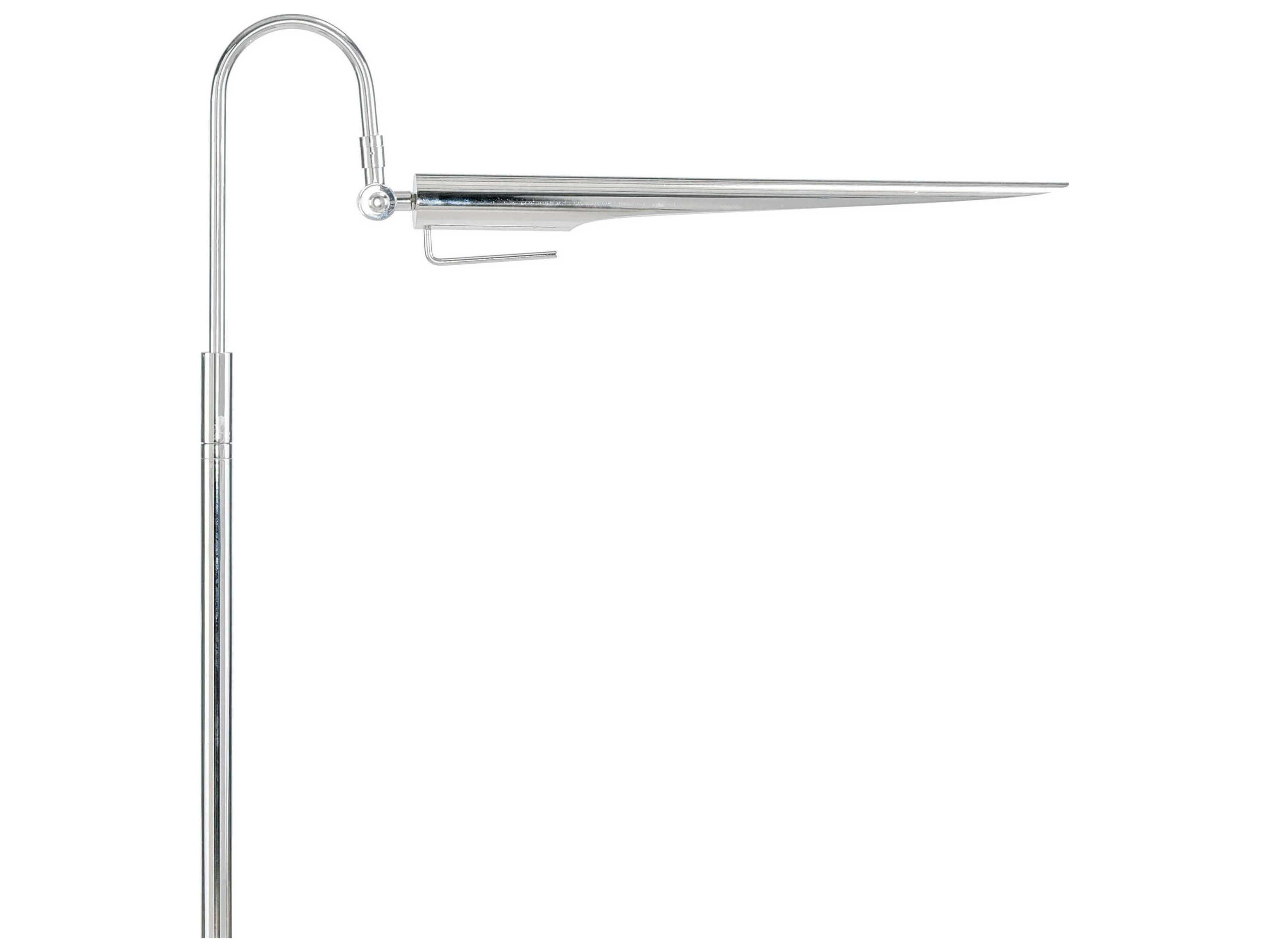 Regina Andrew Raven Polished Nickel Floor Lamp