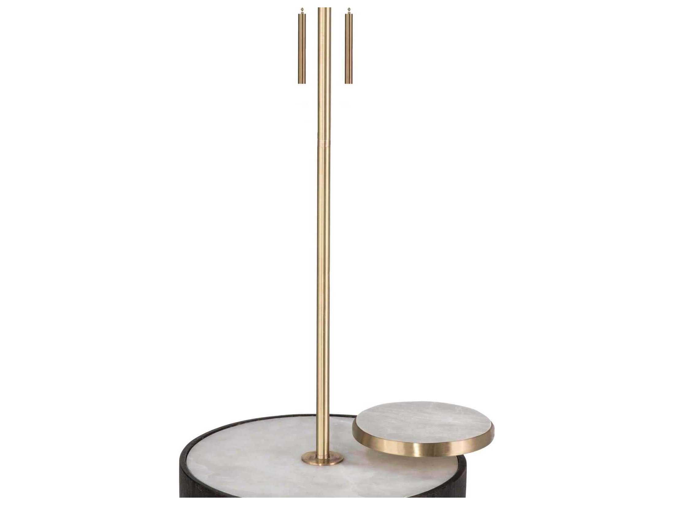 Regina Andrew Theo Ebony Black Floor Lamp