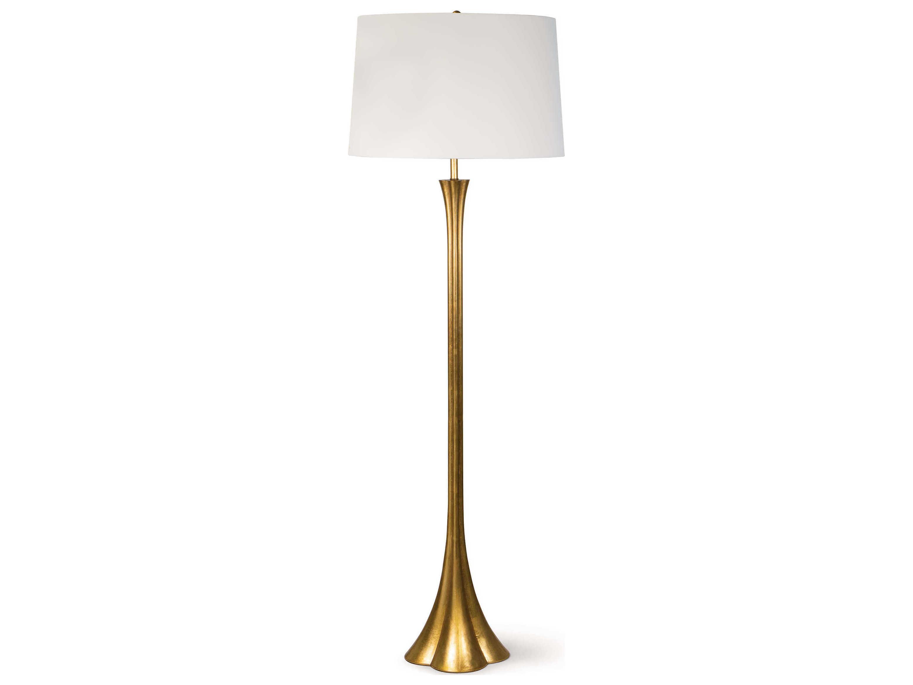 Regina Andrew Lillian Gold Leaf Floor Lamp