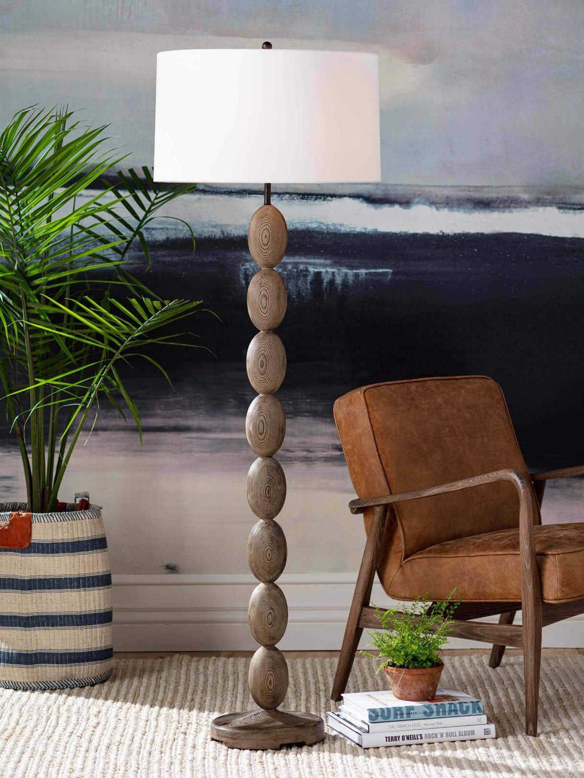 Regina Andrew Buoy Natural Brown Floor Lamp