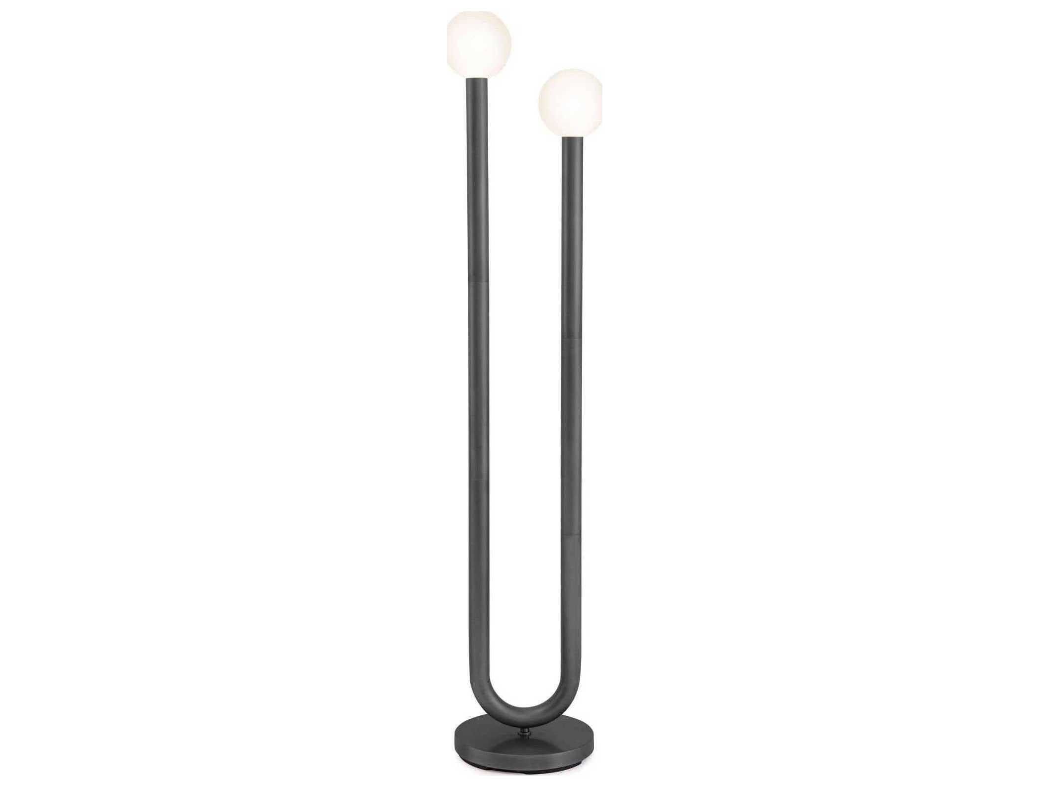 Regina Andrew Happy Oil Rubbed Bronze Glass LED Floor Lamp
