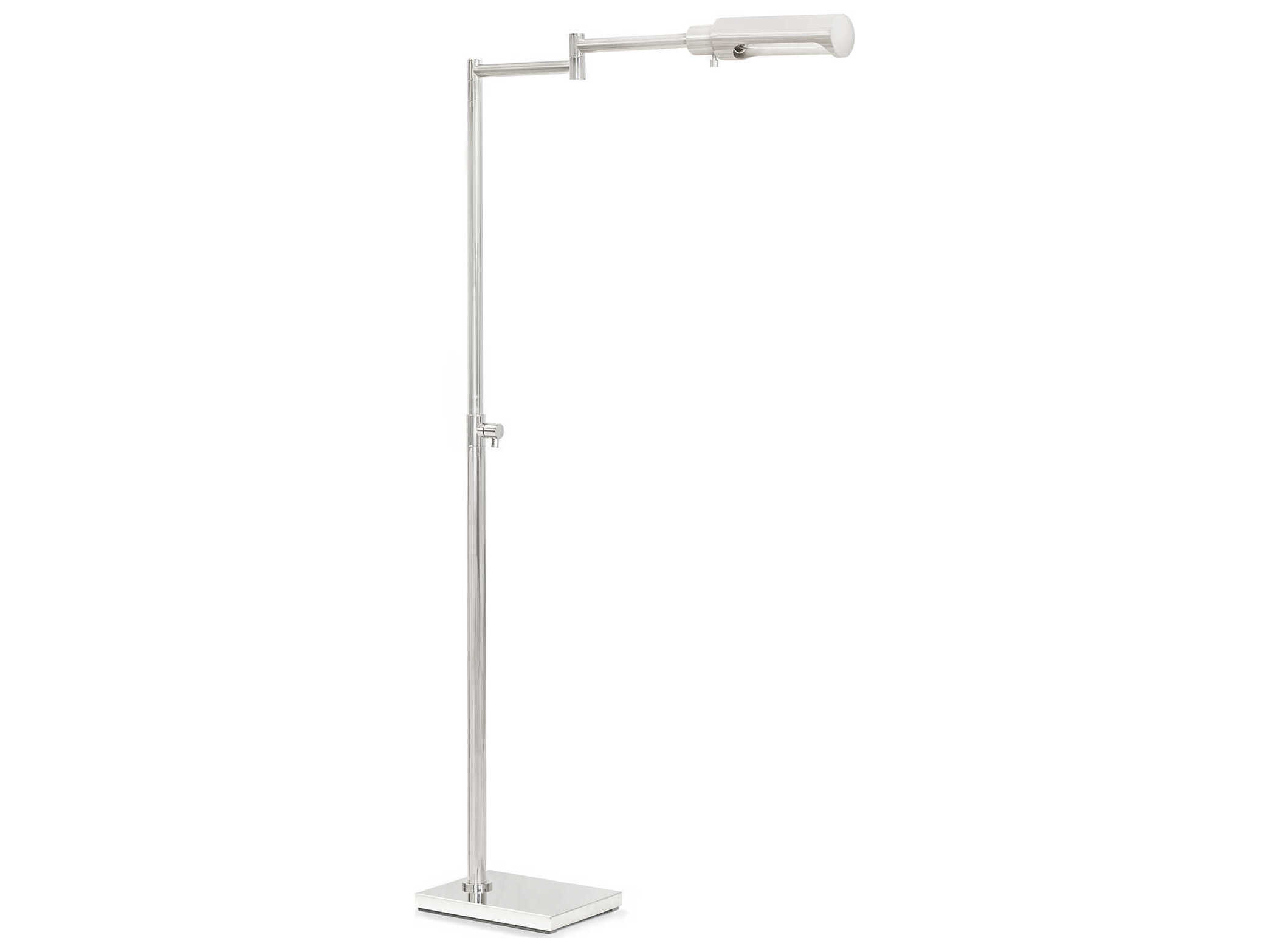 Regina Andrew Noble Polished Nickel Floor Lamp