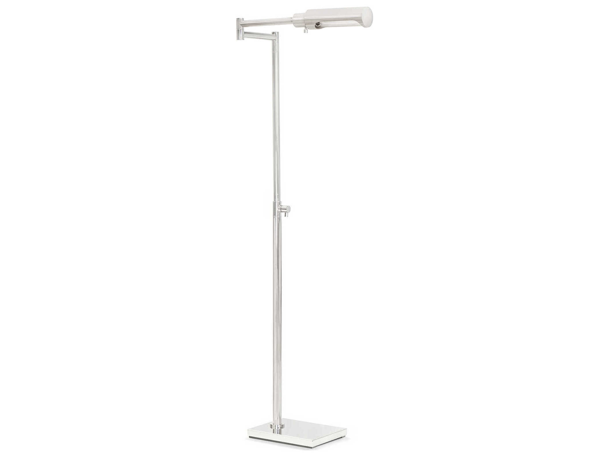 Regina Andrew Noble Polished Nickel Floor Lamp