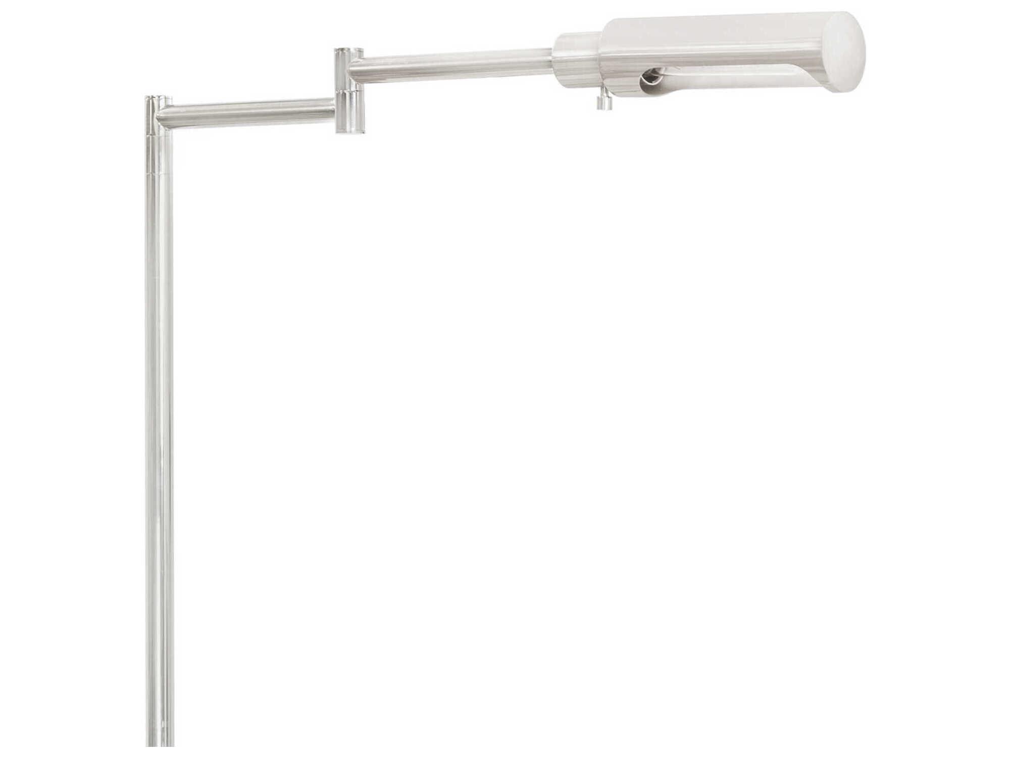 Regina Andrew Noble Polished Nickel Floor Lamp