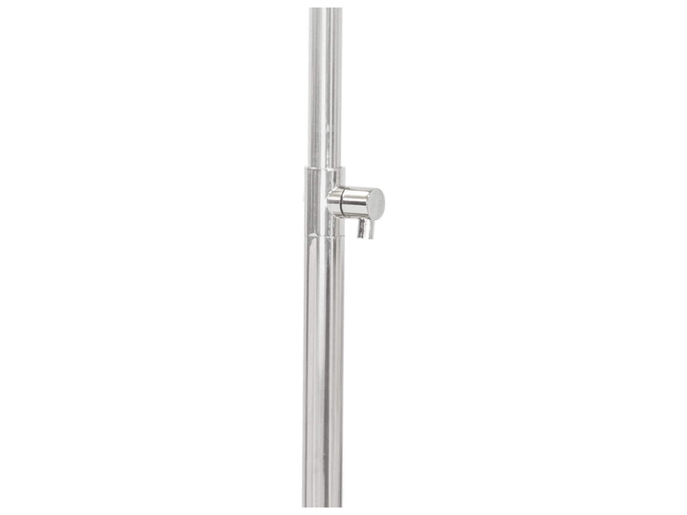 Regina Andrew Noble Polished Nickel Floor Lamp