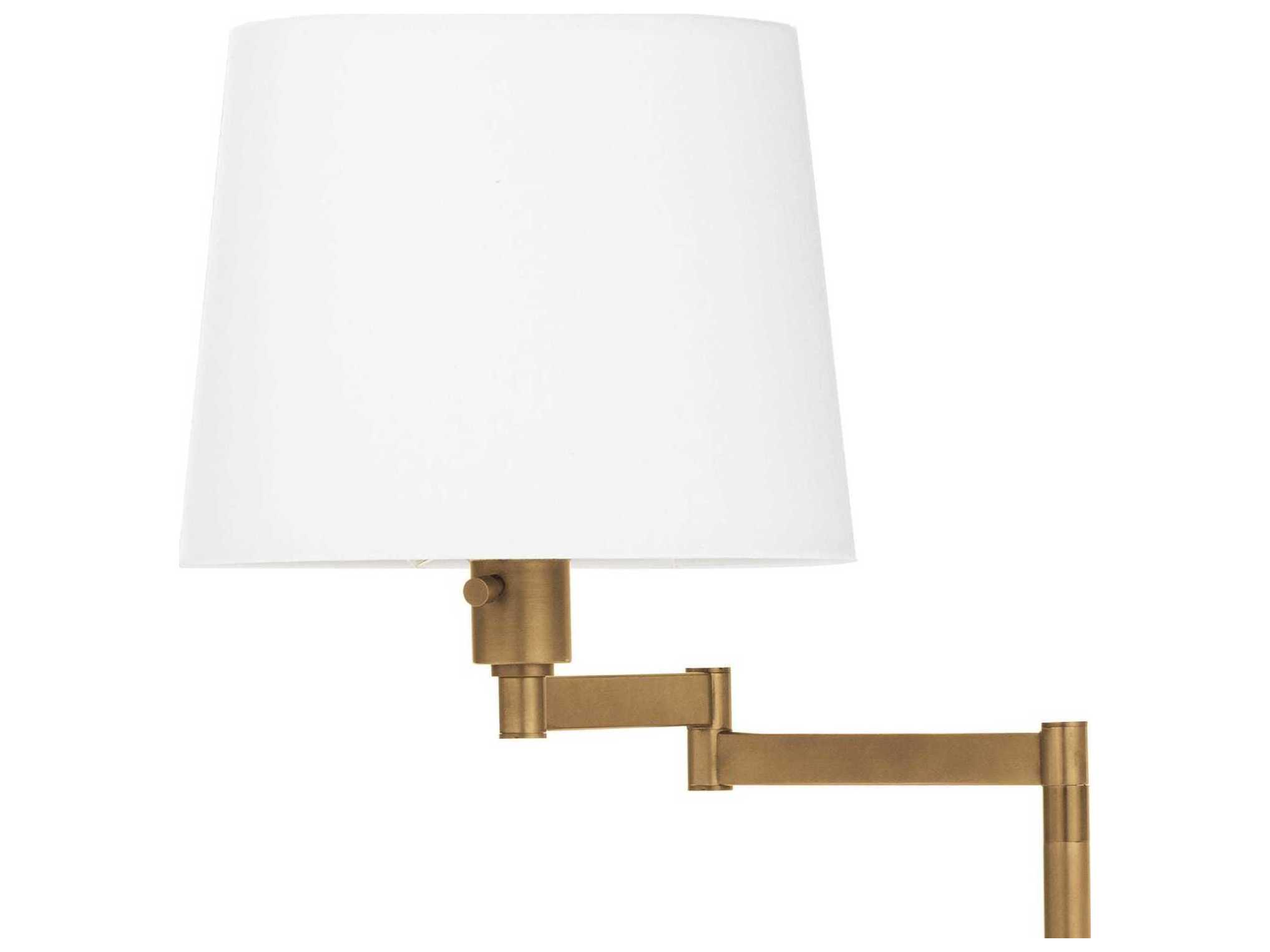 Regina Andrew Virtue Natural Brass Polished Floor Lamp