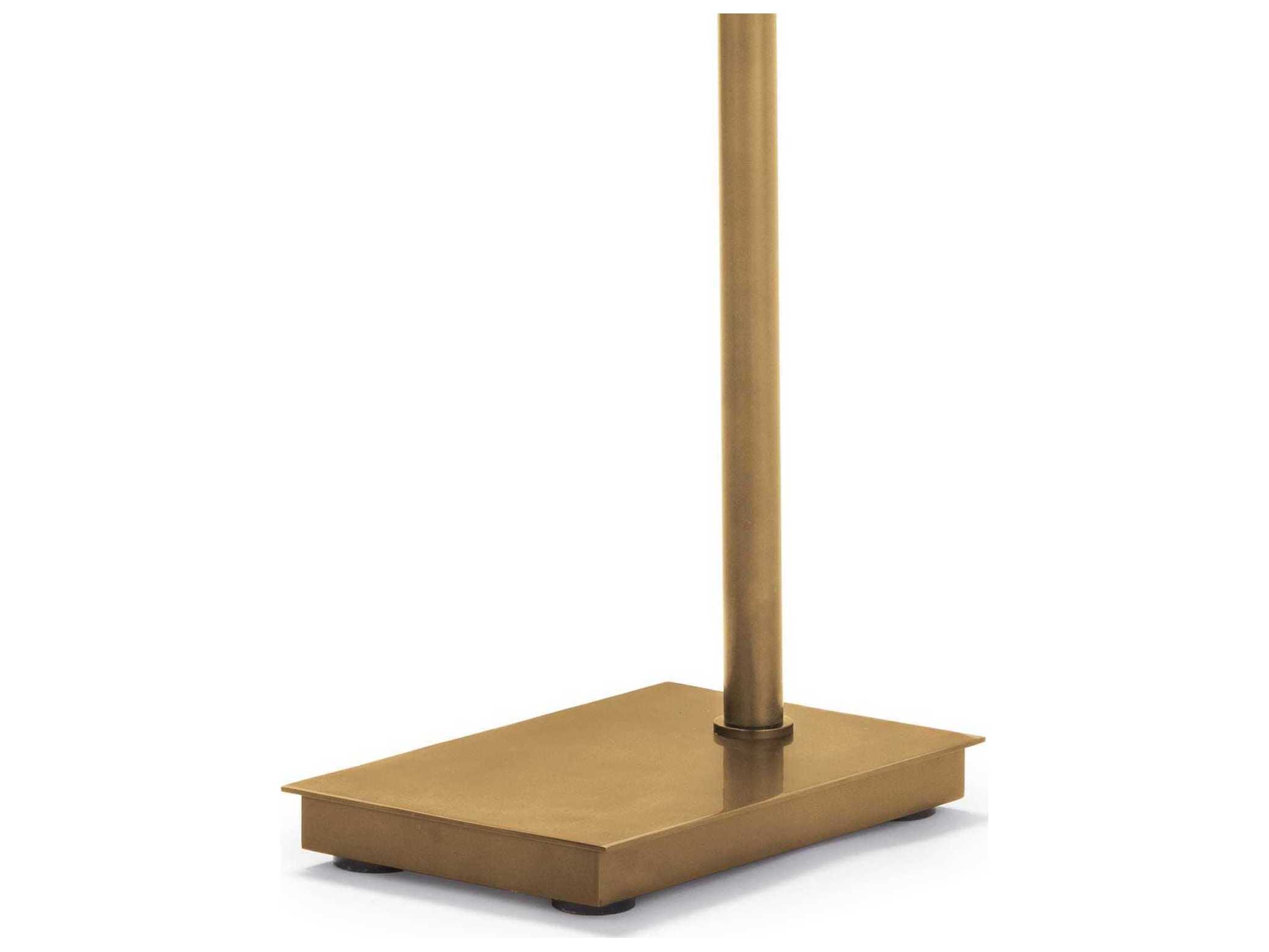 Regina Andrew Virtue Natural Brass Polished Floor Lamp