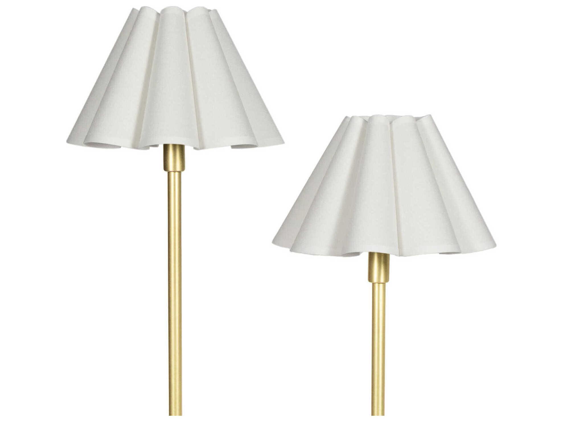 Regina Andrew Polly Natural Brass Floor Lamp