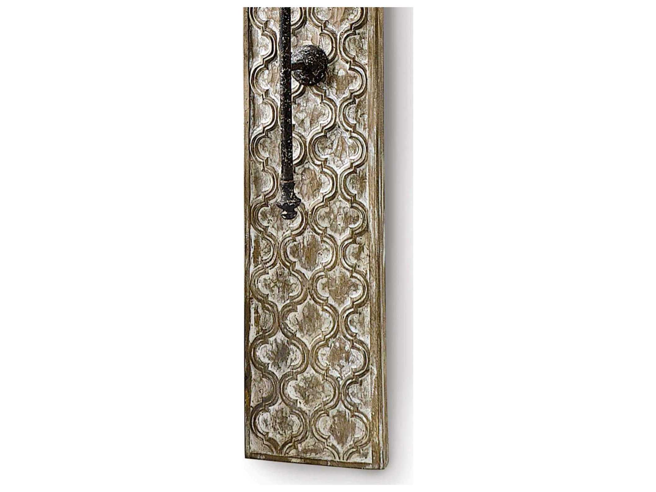 Regina Andrew Accent 2-Light Distressed Gold Wall Sconce