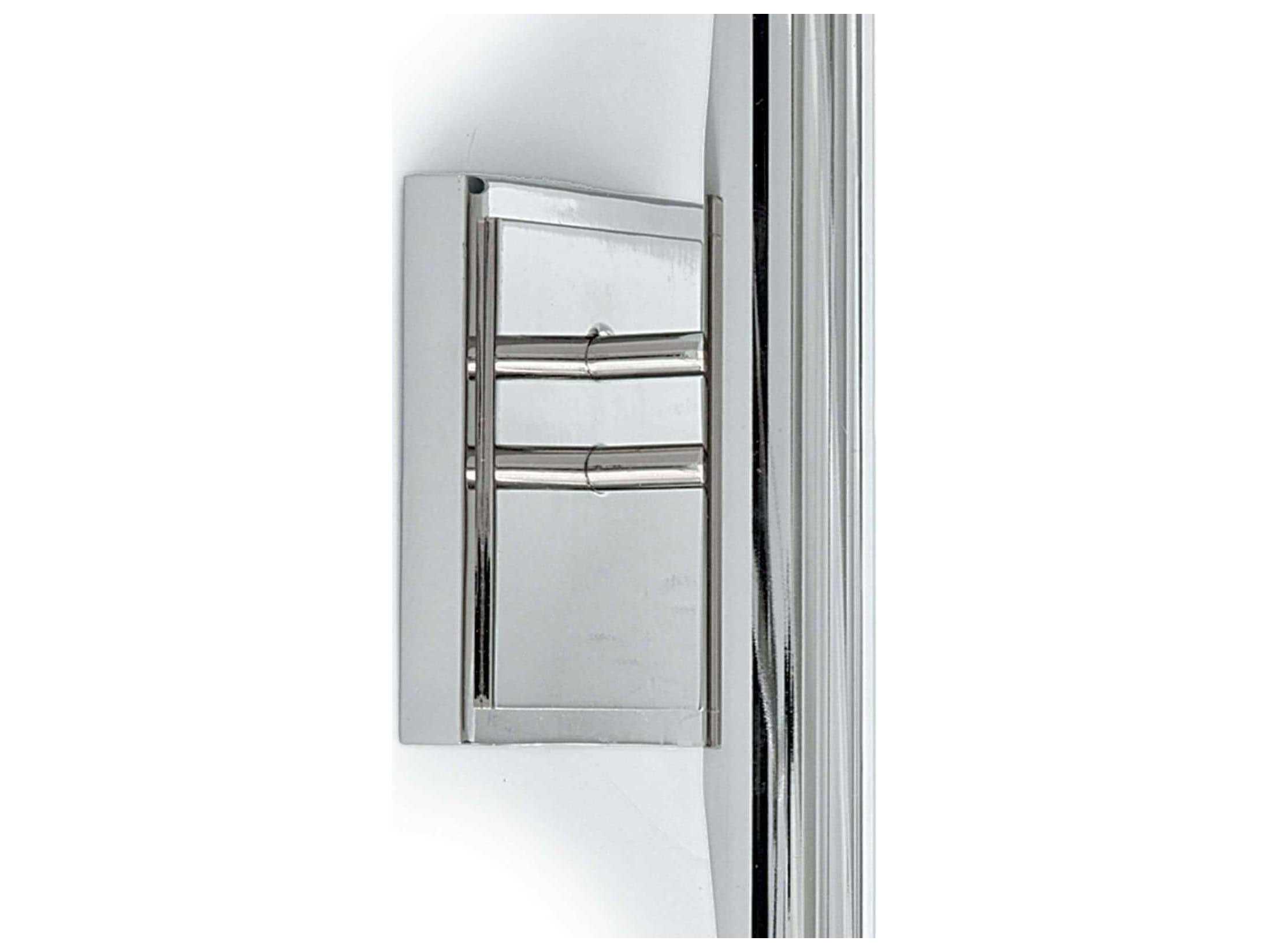 Regina Andrew Redford 2-Light Polished Nickel Wall Sconce
