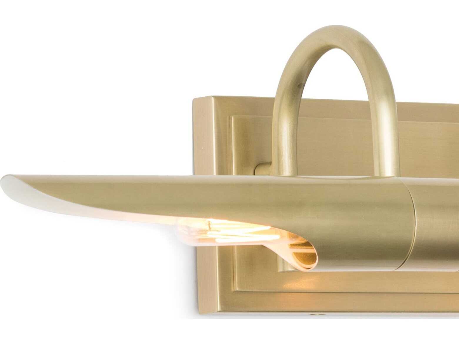 Regina Andrew Redford 4-Light Natural Brass Picture Light