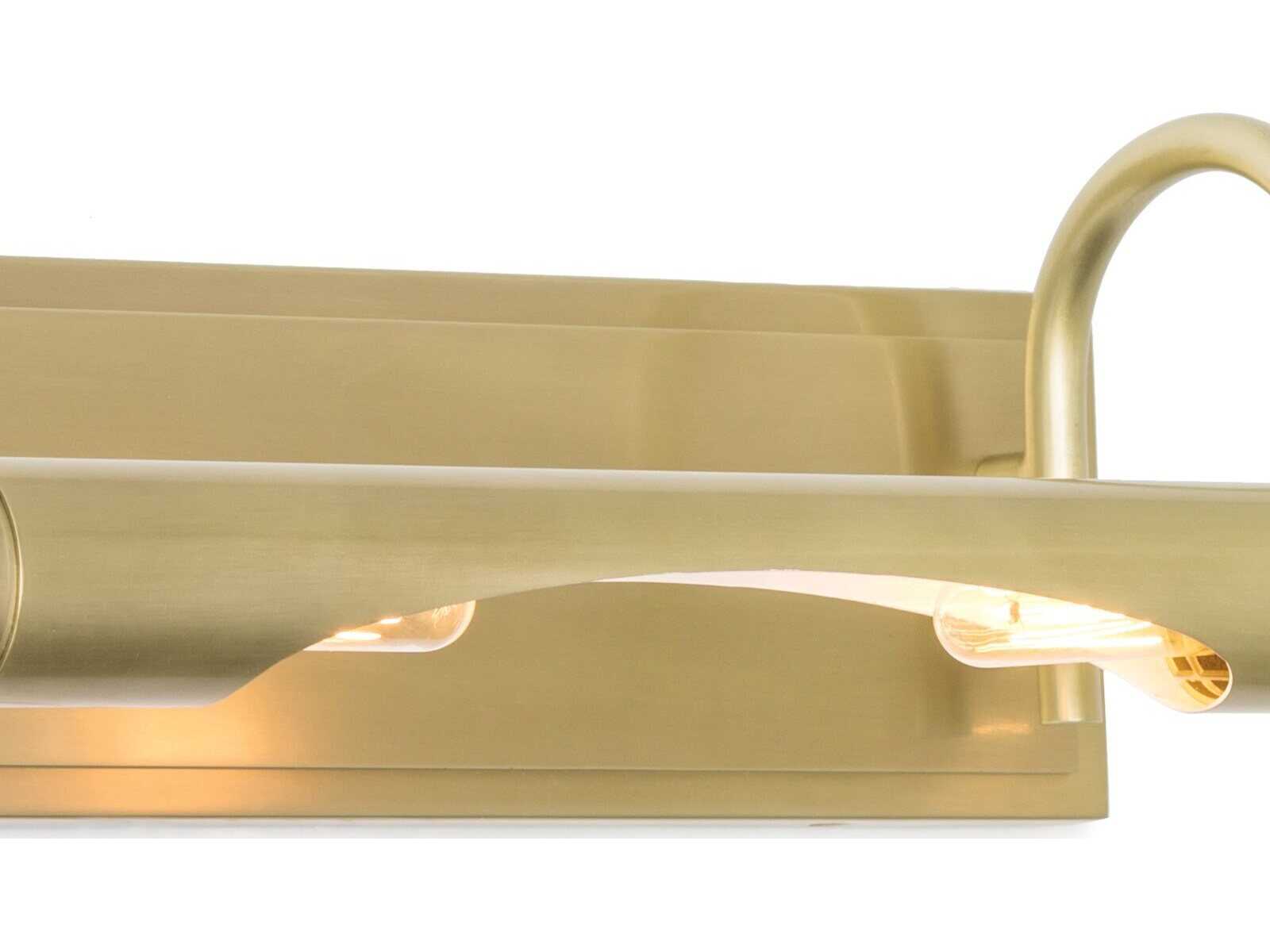 Regina Andrew Redford 4-Light Natural Brass Picture Light