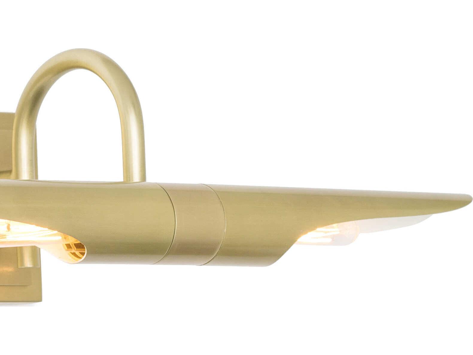 Regina Andrew Redford 4-Light Natural Brass Picture Light