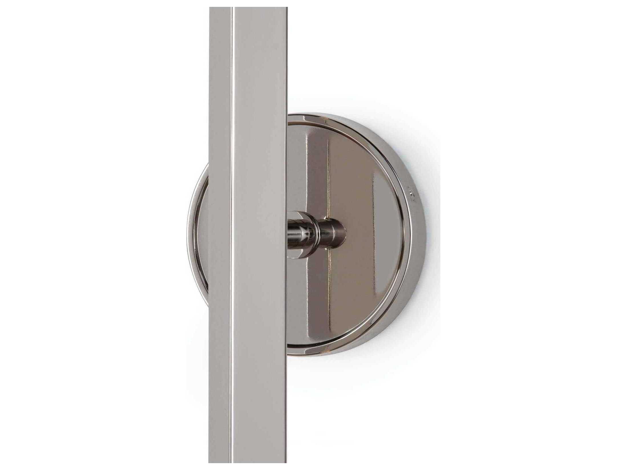 Regina Andrew Viper 2-Light Polished Nickel Wall Sconce