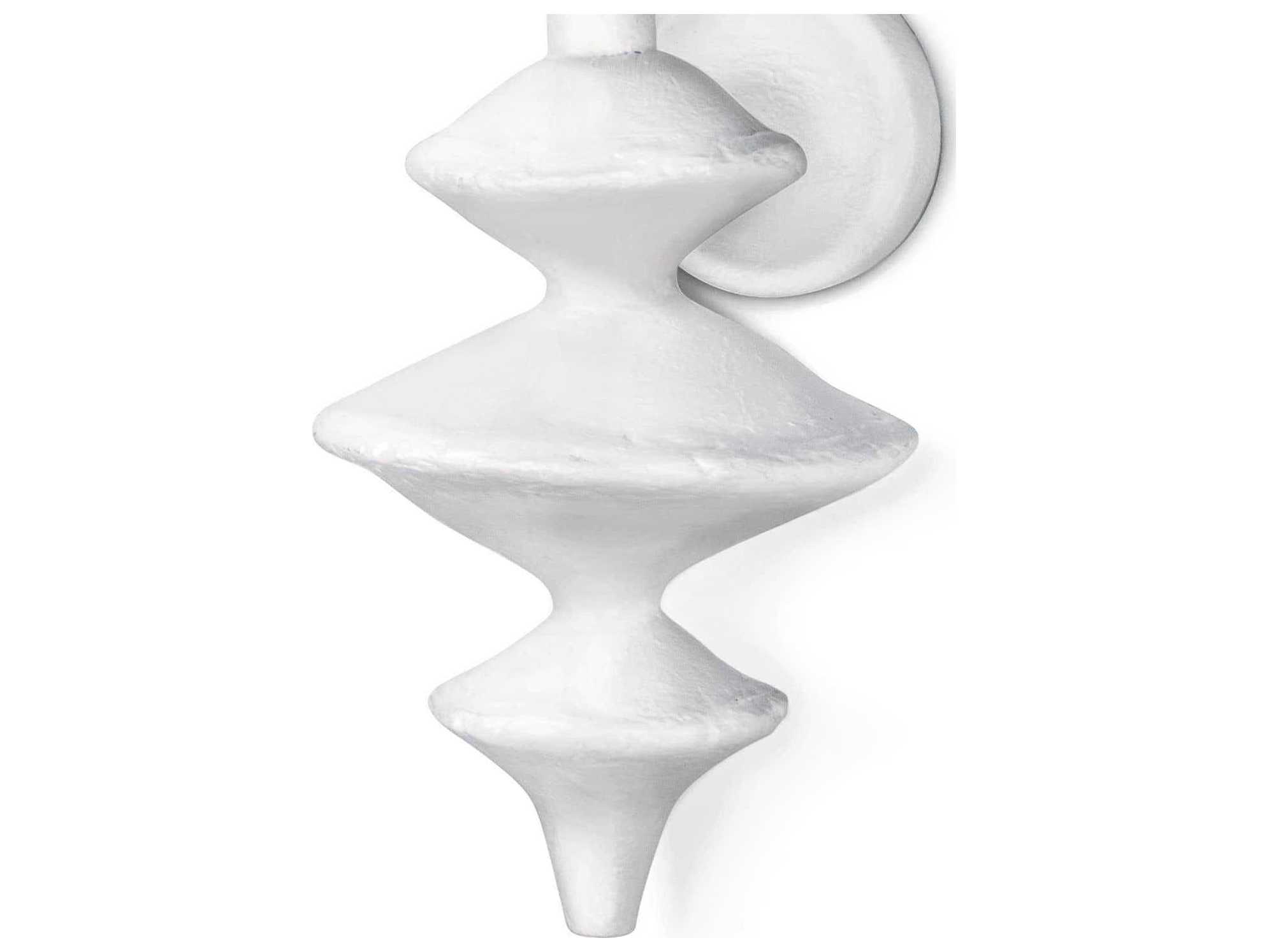 Regina Andrew Hope 1-Light White Wall Sconce