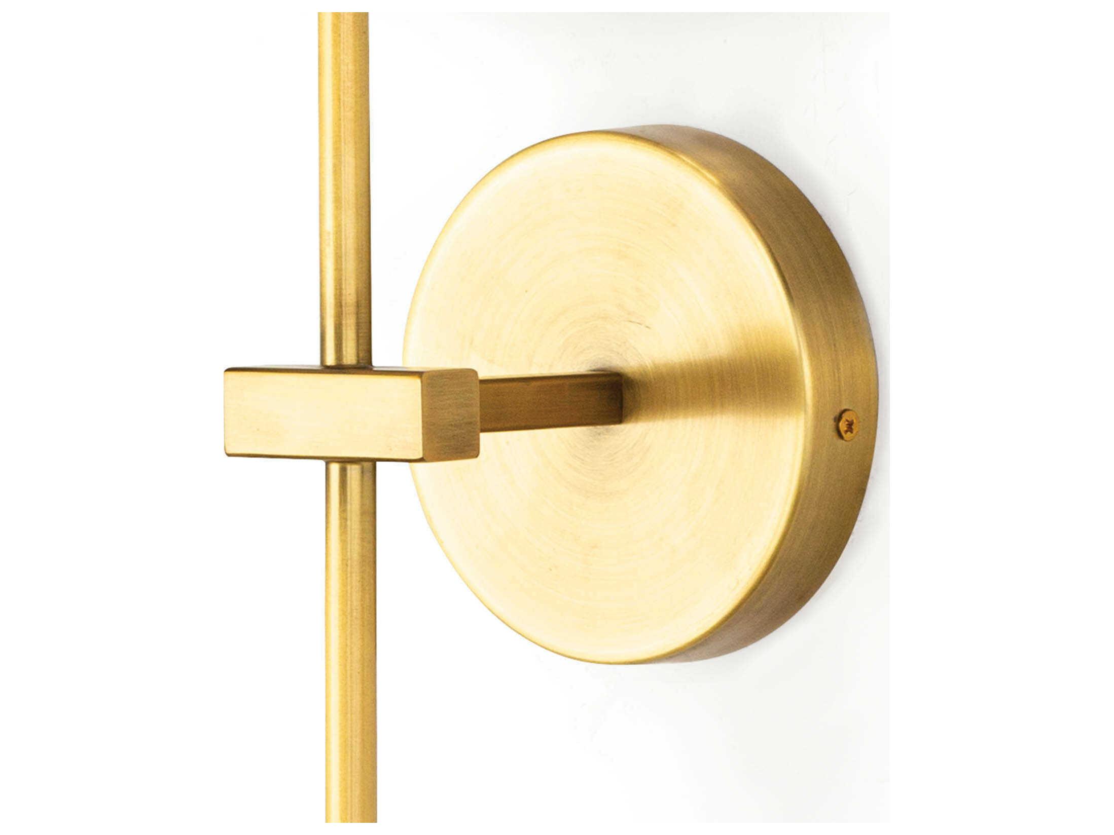 Regina Andrew 1-Light Natural Brass Wall Sconce