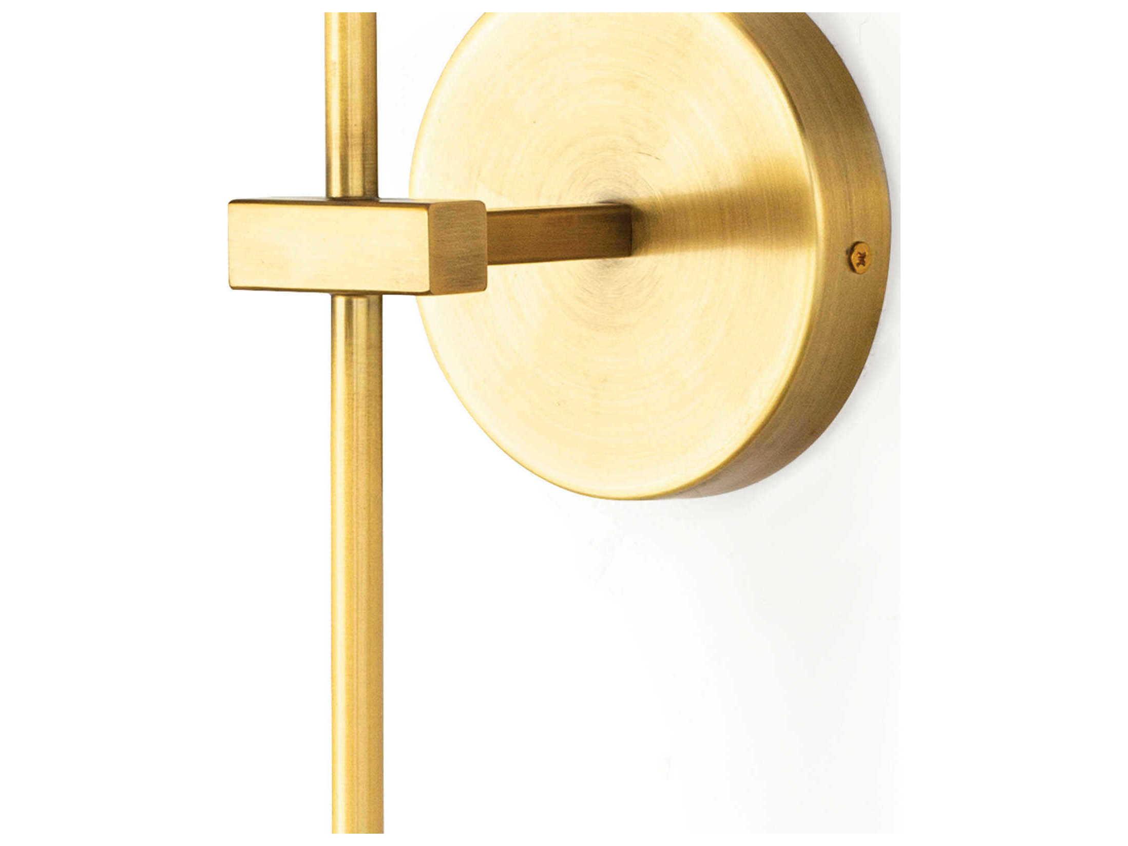 Regina Andrew 1-Light Natural Brass Wall Sconce