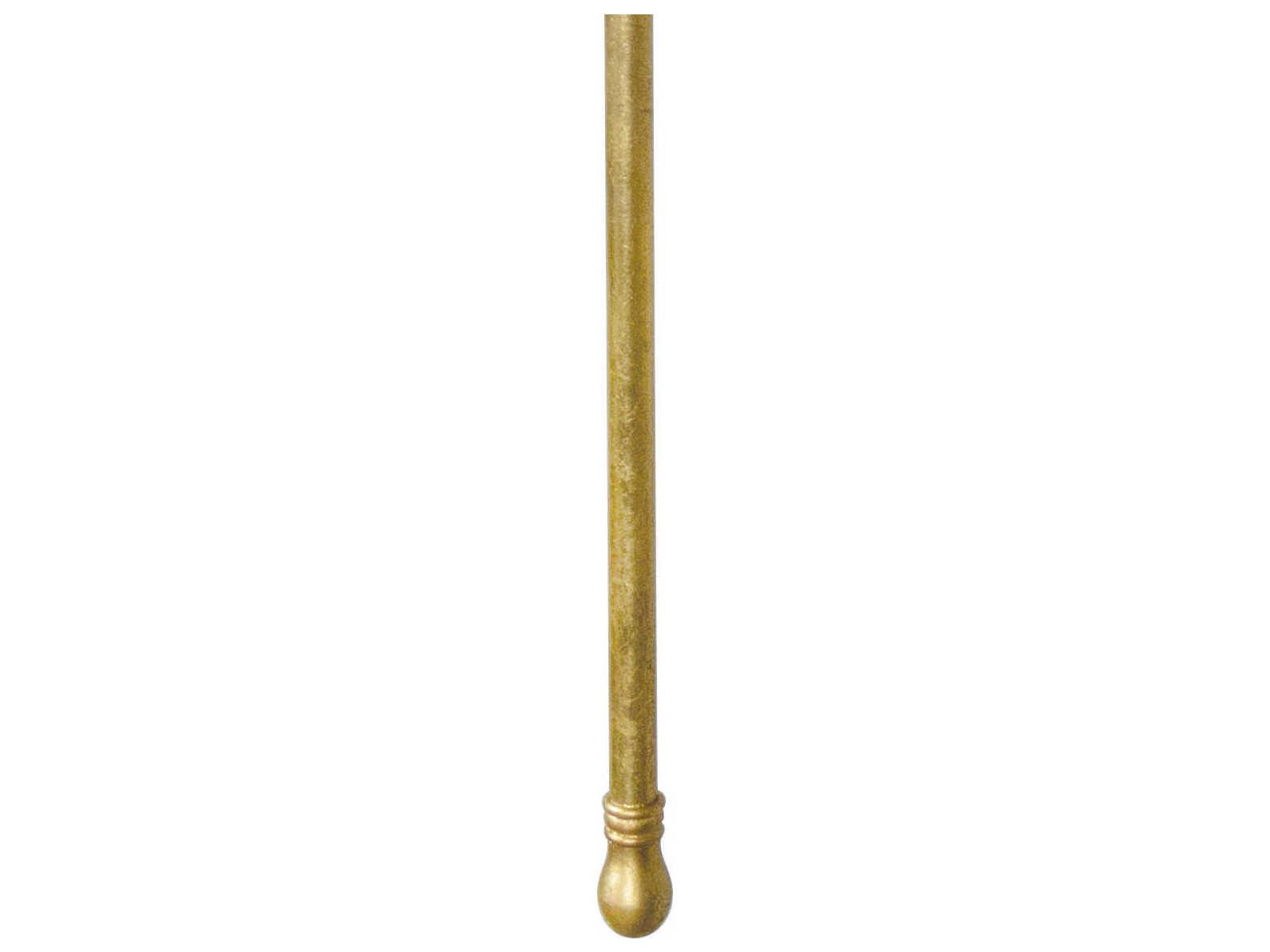 Regina Andrew Fisher 1-Light Gold Leaf Polished Brass Wall Sconce