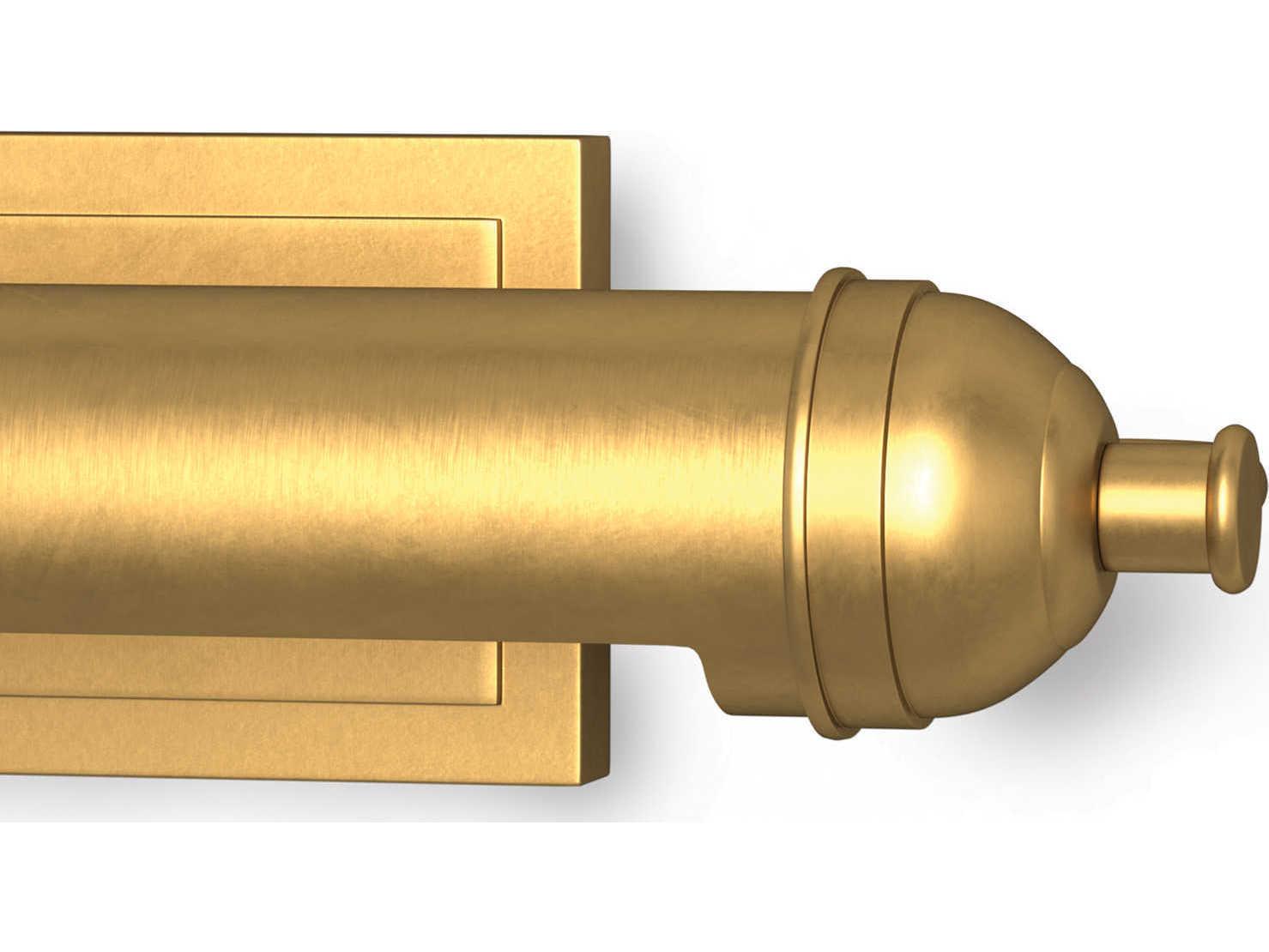 Regina Andrew Devon 2-Light Natural Brass Picture Light