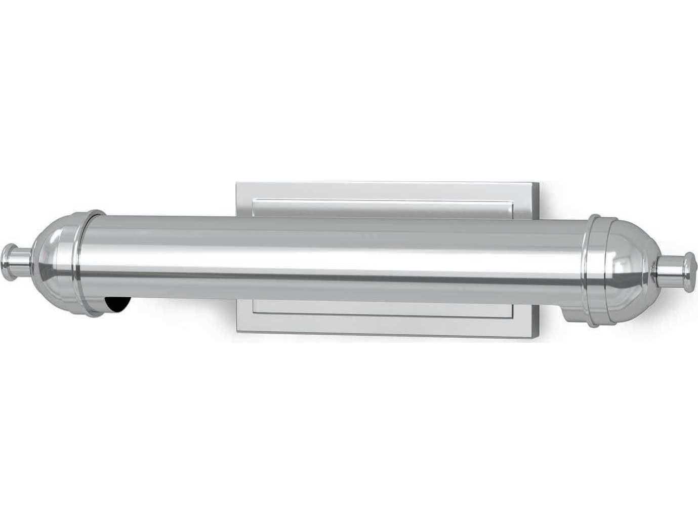 Regina Andrew Devon 2-Light Polished Nickel Picture Light