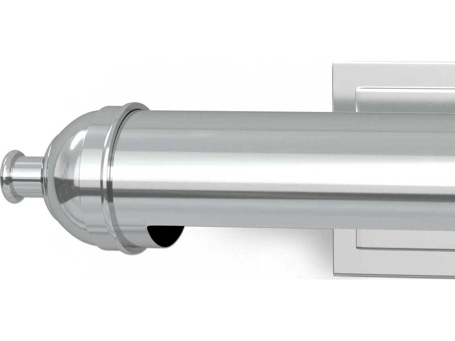 Regina Andrew Devon 2-Light Polished Nickel Picture Light