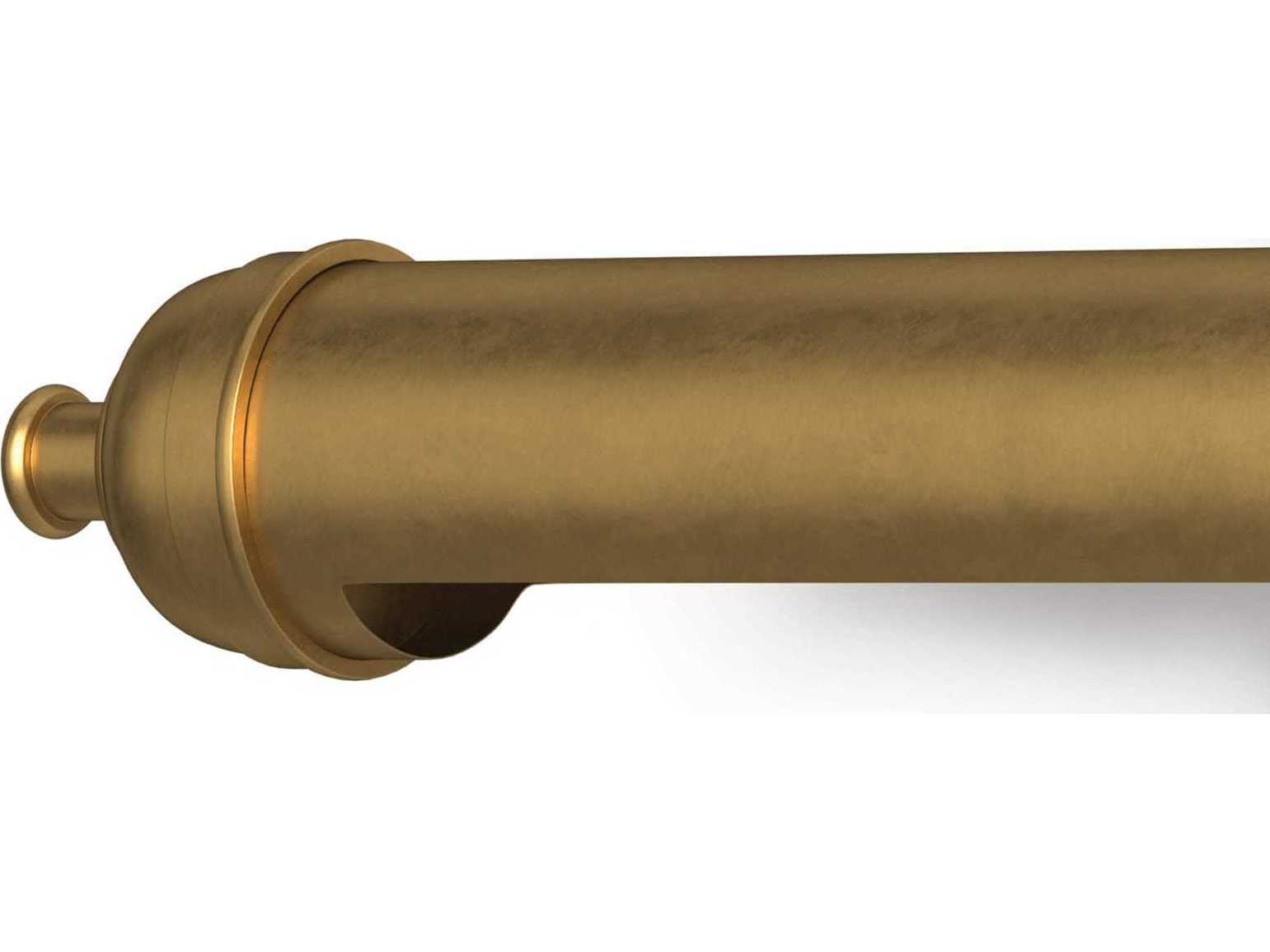 Regina Andrew Devon 2-Light Natural Brass Picture Light