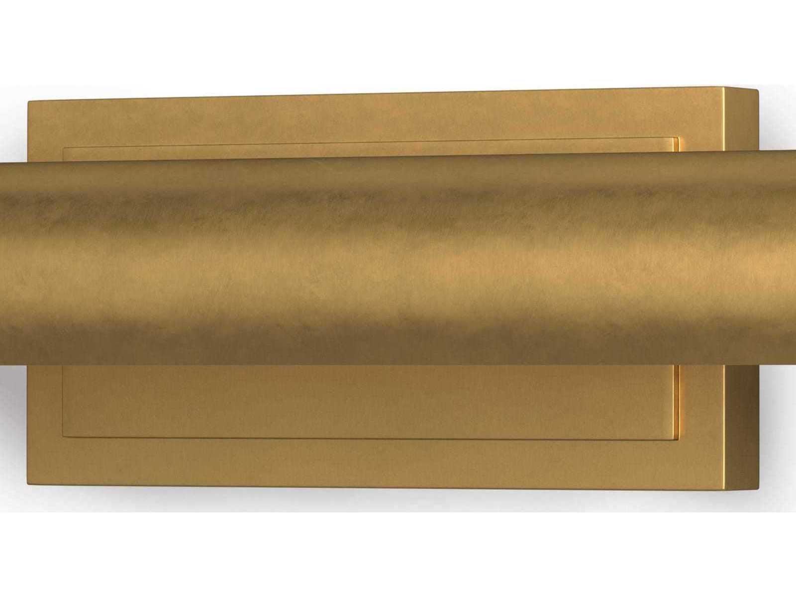 Regina Andrew Devon 2-Light Natural Brass Picture Light