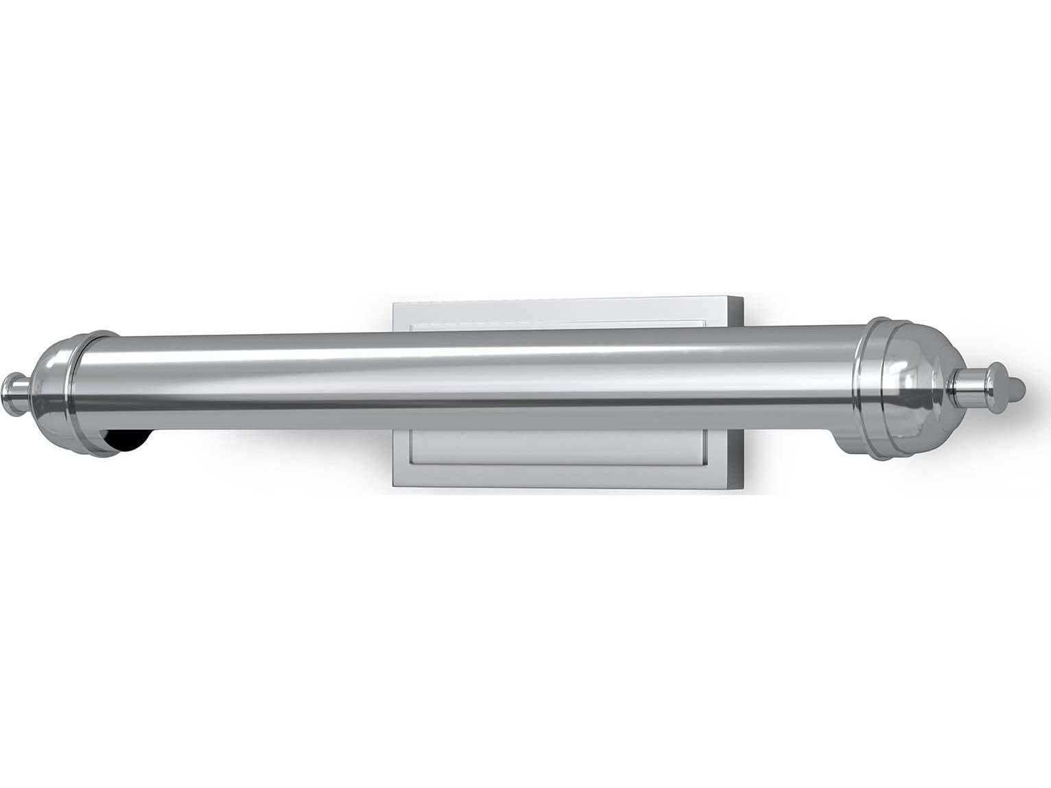 Regina Andrew Devon 2-Light Polished Nickel Picture Light