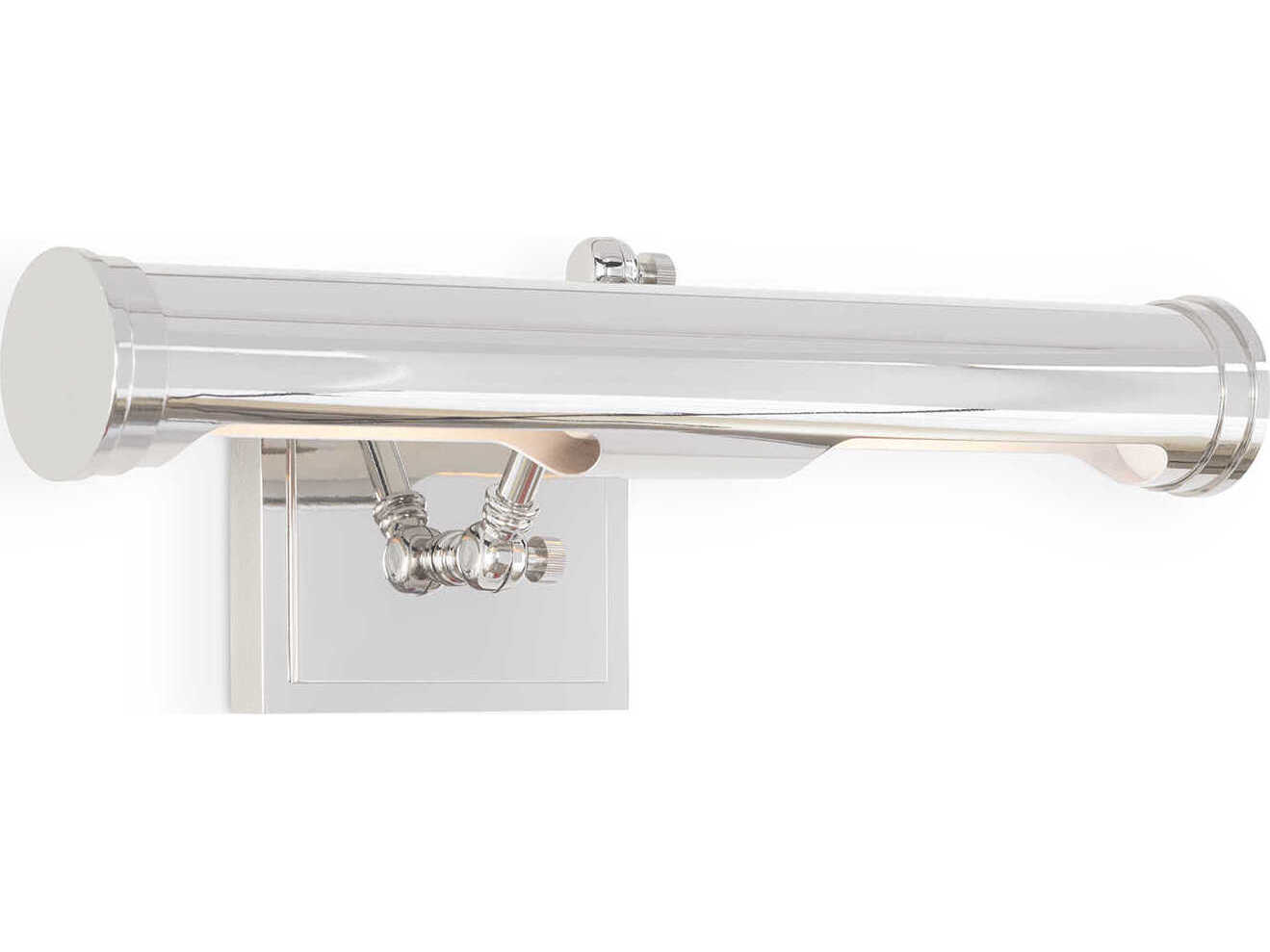 Regina Andrew Tate 2-Light Polished Nickel Picture Light