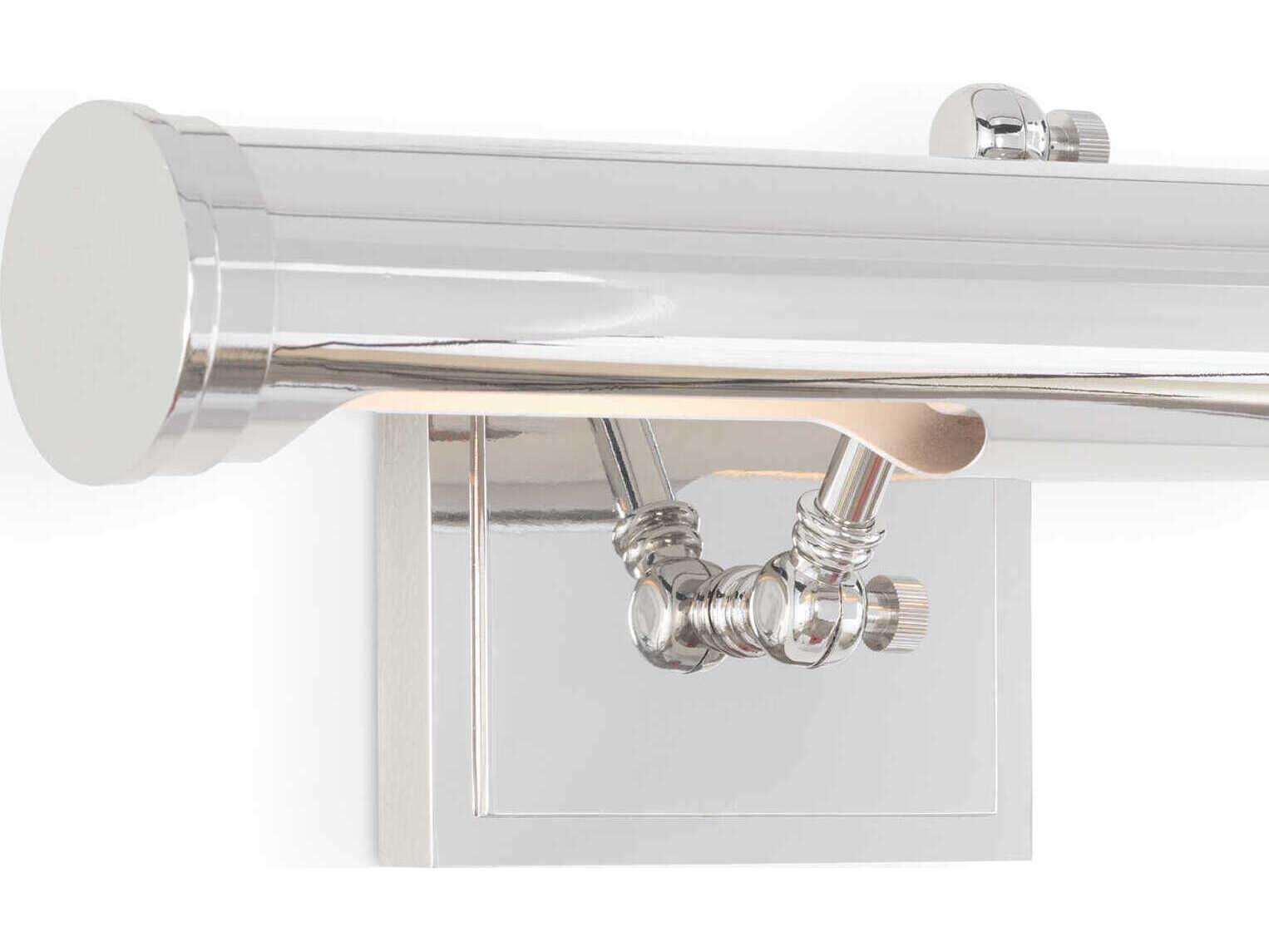 Regina Andrew Tate 2-Light Polished Nickel Picture Light
