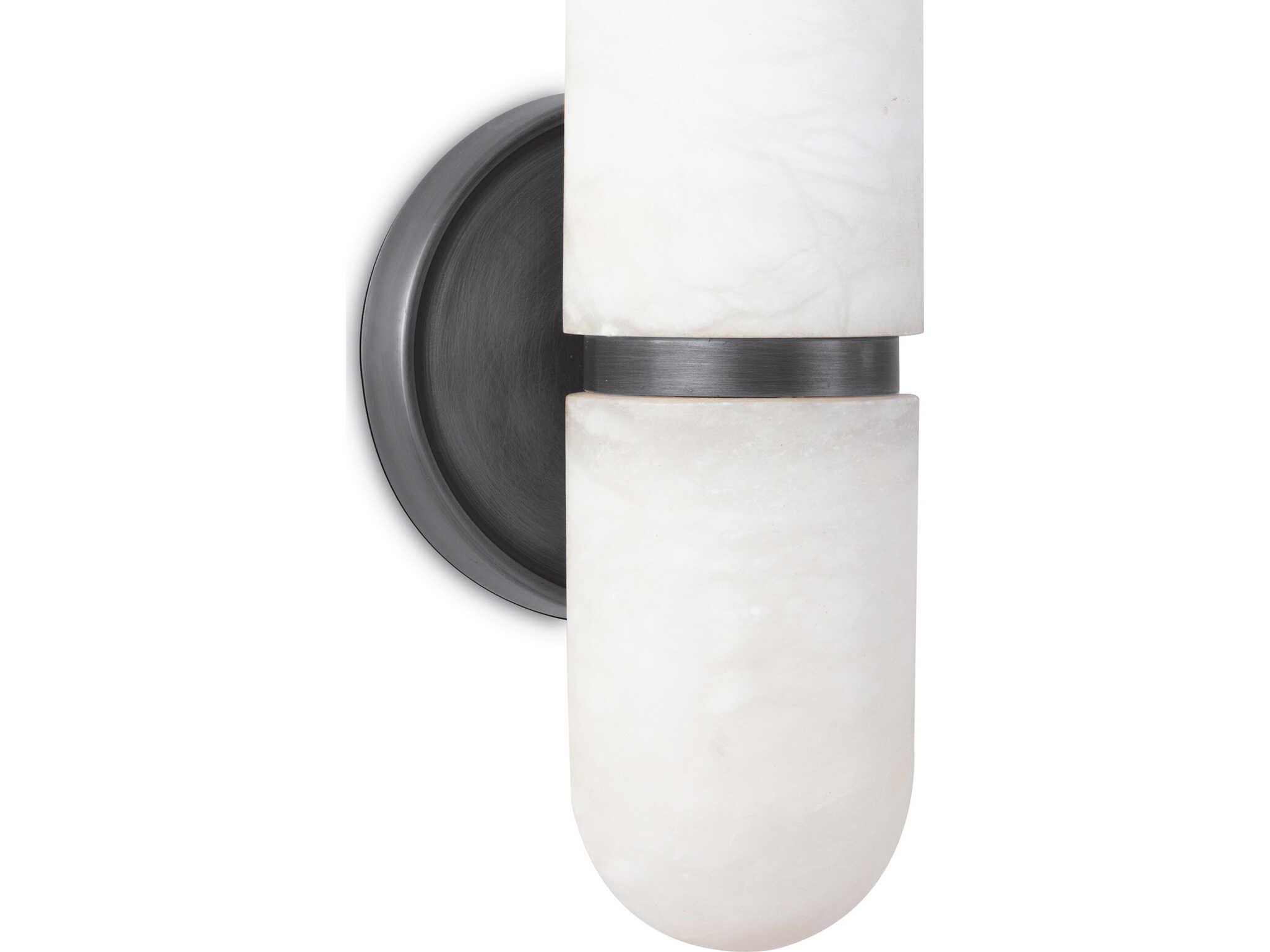 Regina Andrew Salon 2-Light Natural Stone Bronze Wall Sconce