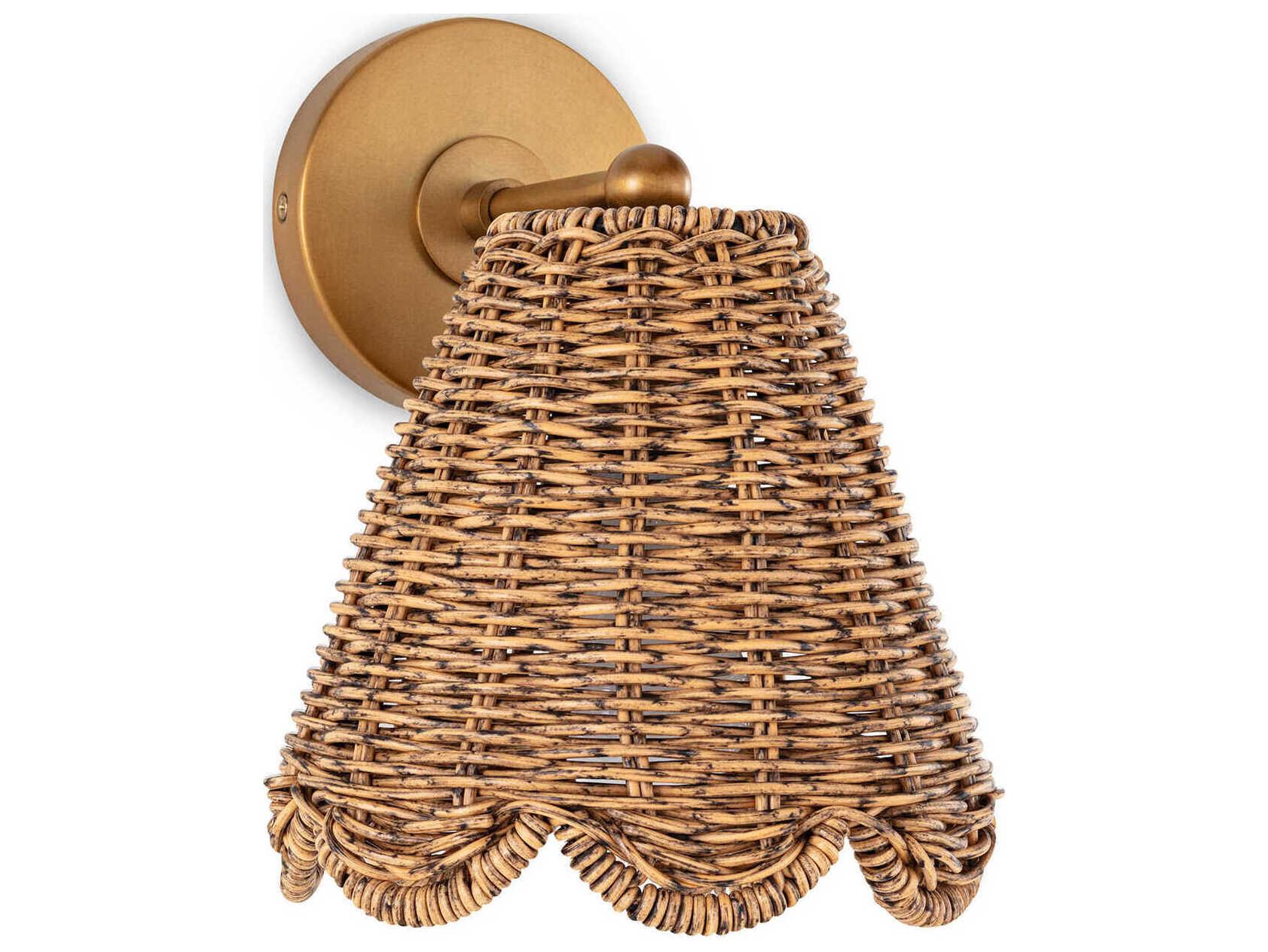 Regina Andrew 1-Light Natural Brown Wall Sconce