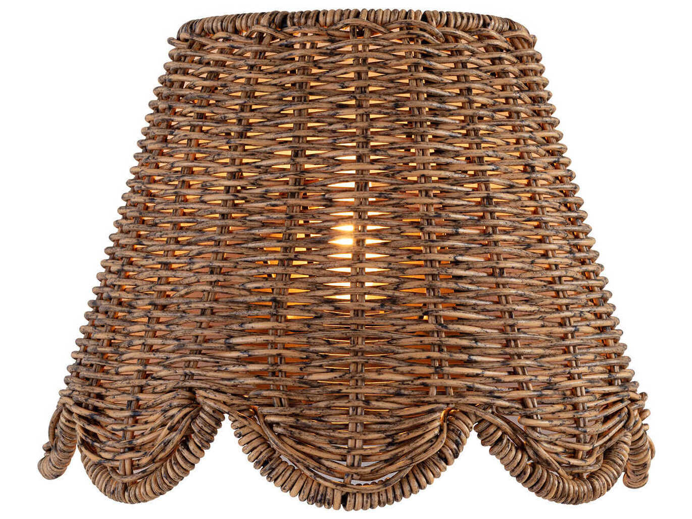 Regina Andrew 1-Light Natural Brown Wall Sconce