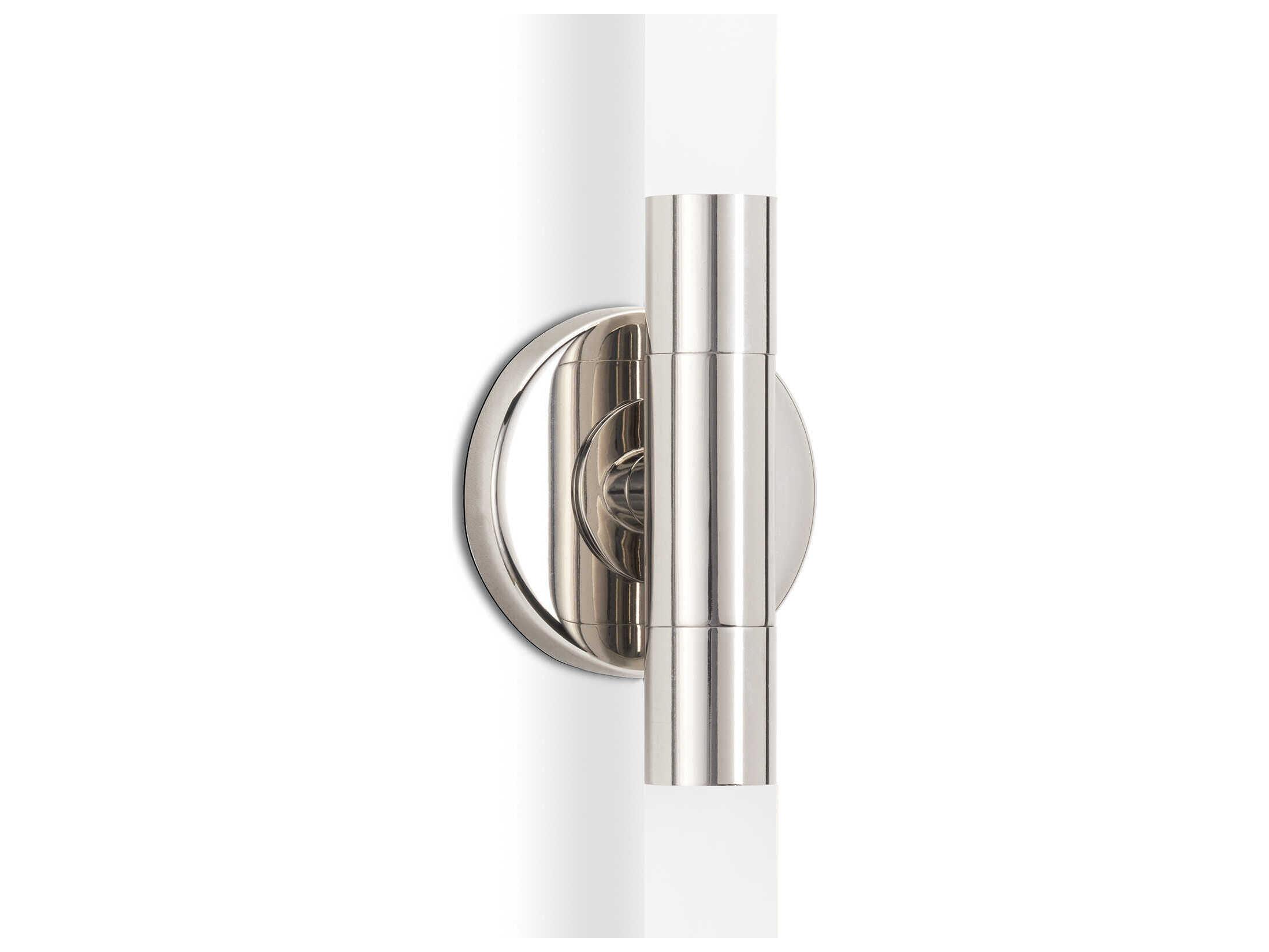 Regina Andrew Wick 2-Light Polished Nickel Wall Sconce