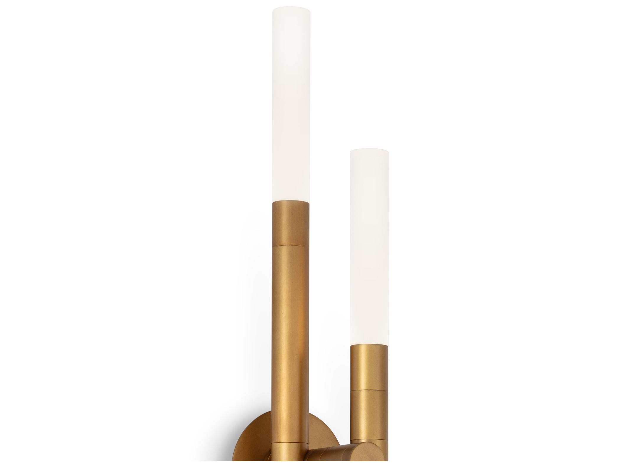 Regina Andrew Cass 4-Light Natural Brass Wall Sconce
