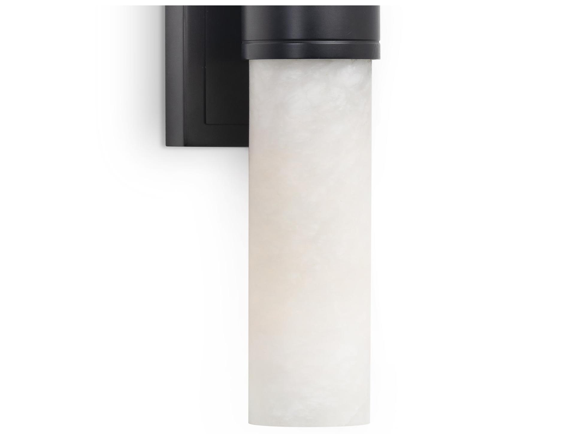 Regina Andrew 2-Light Natural Stone Black Wall Sconce